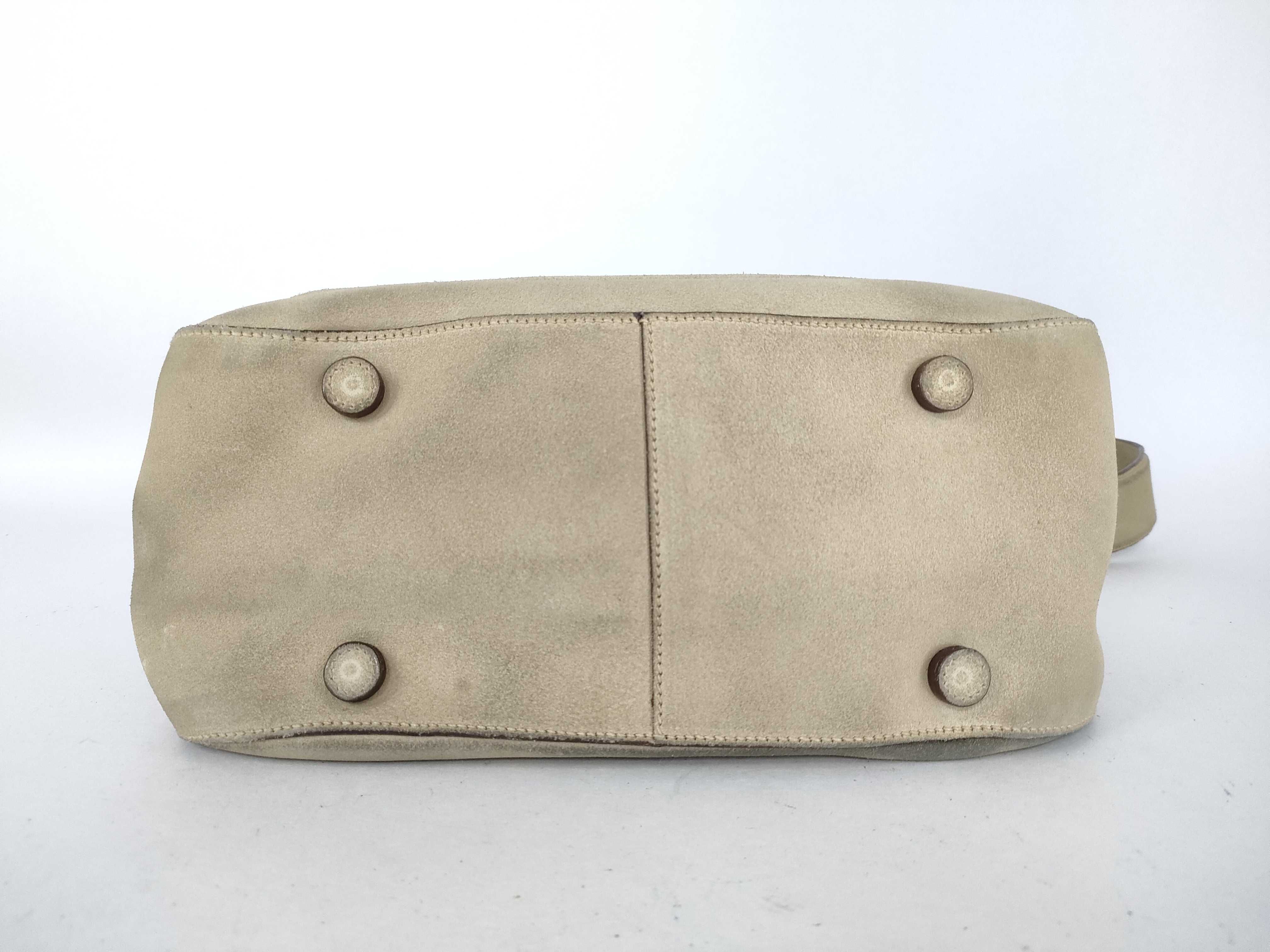 Sterling Silver 925 Plated Suede Shoulder Bag — view 7
