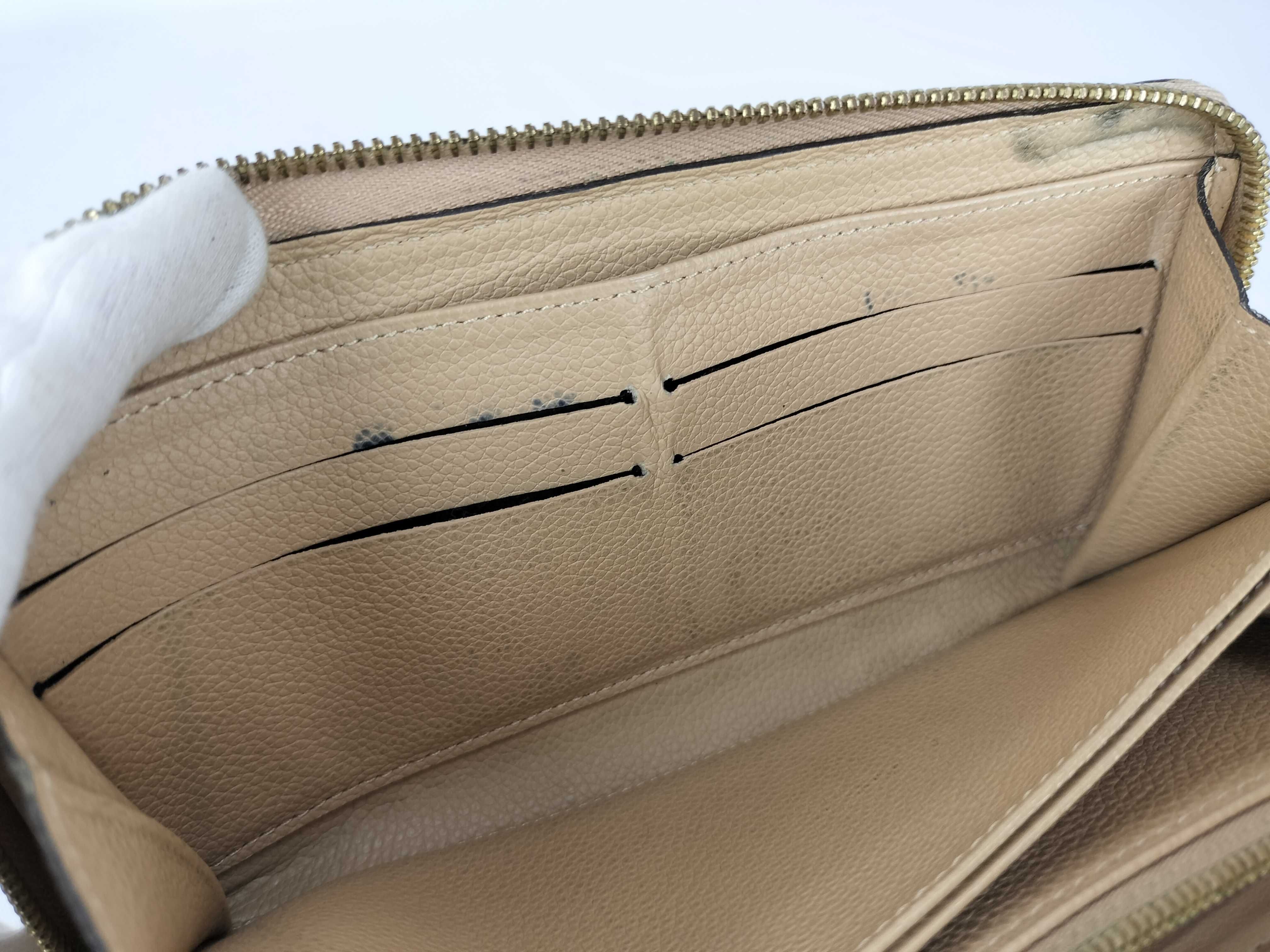 Monogram Empreinte Zippy Wallet Beige — view 11