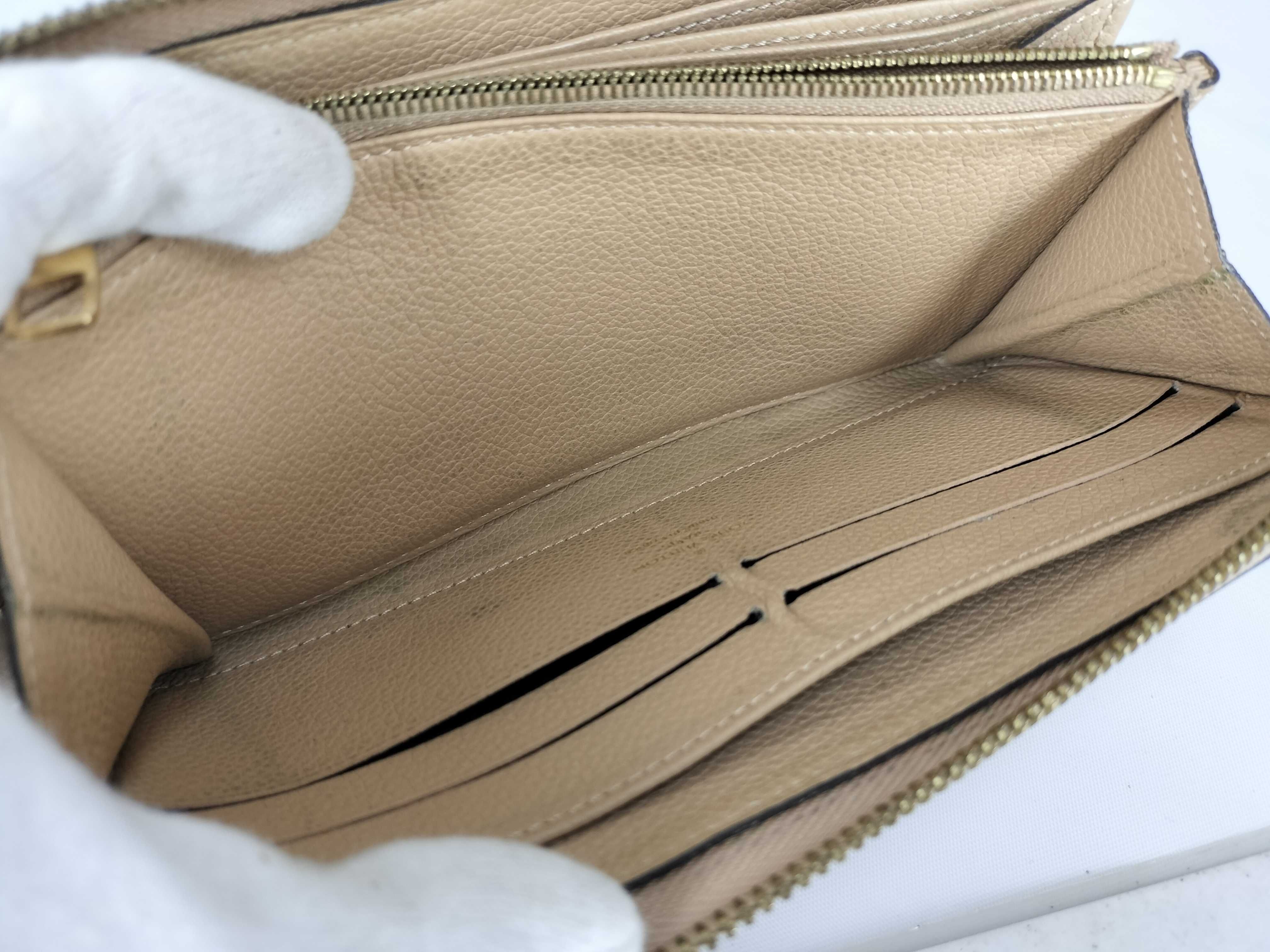 Monogram Empreinte Zippy Wallet Beige — view 13