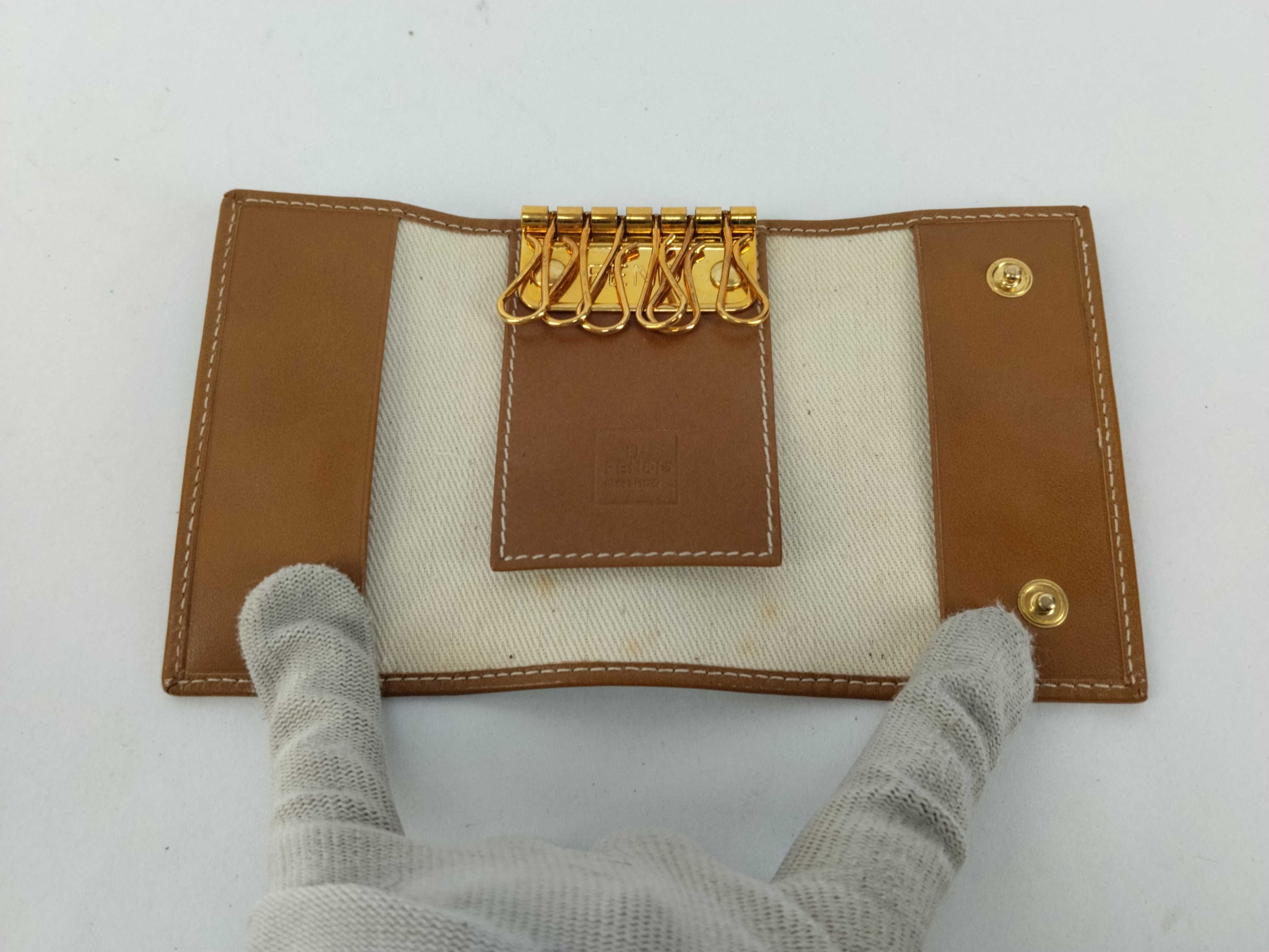 Pecan Pattern Key Case — view 9
