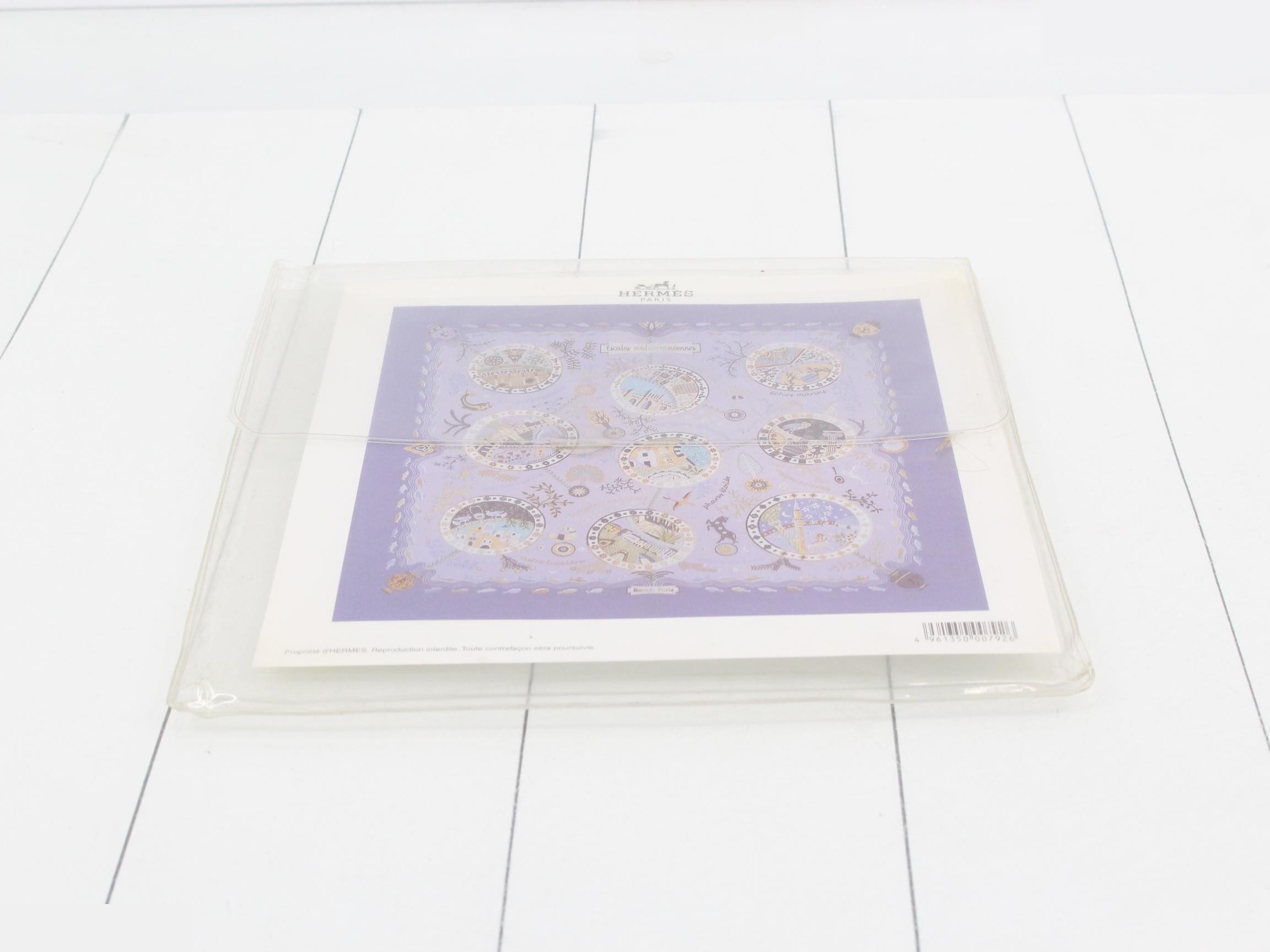 Carre 90 Mediterranean Port Town Silk Scarf — view 4