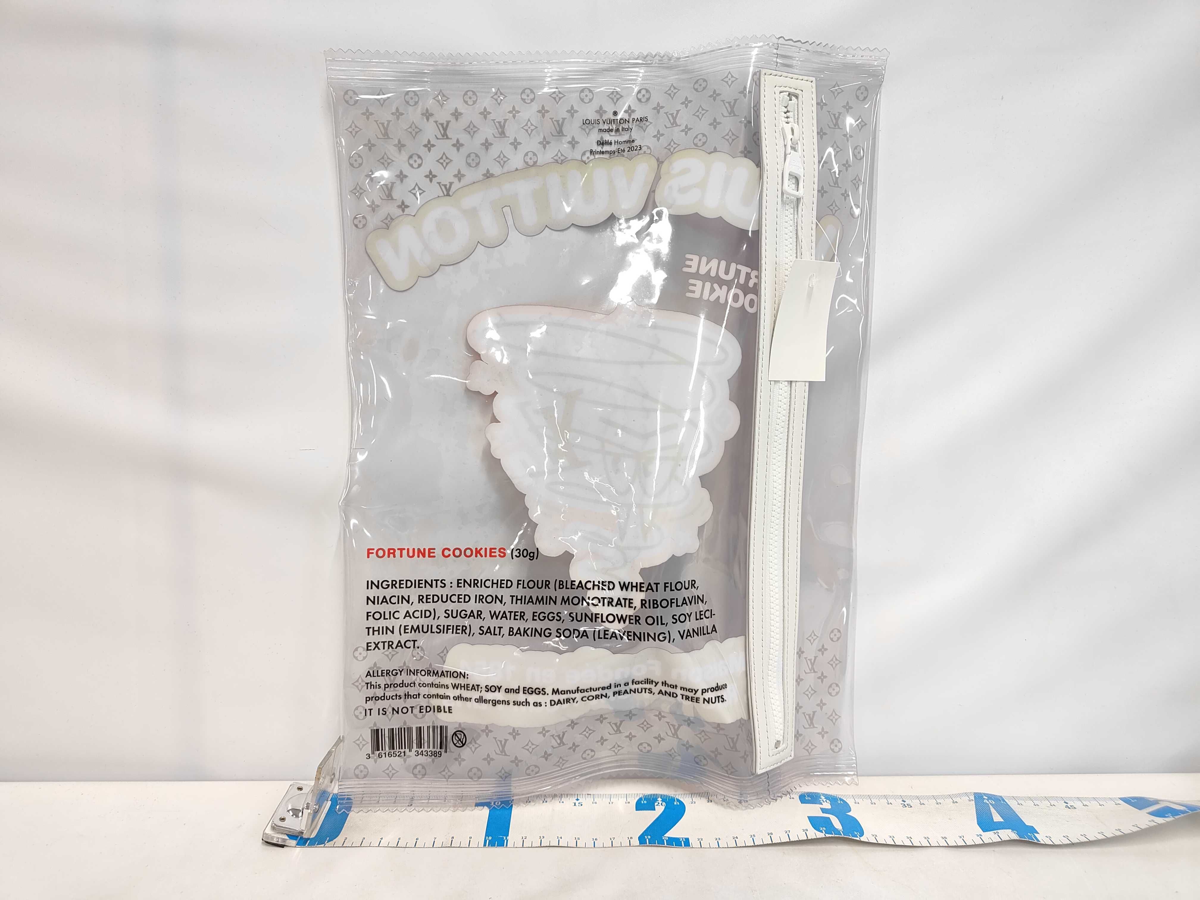 Fortune Cookie Clear Package Bag — view 2