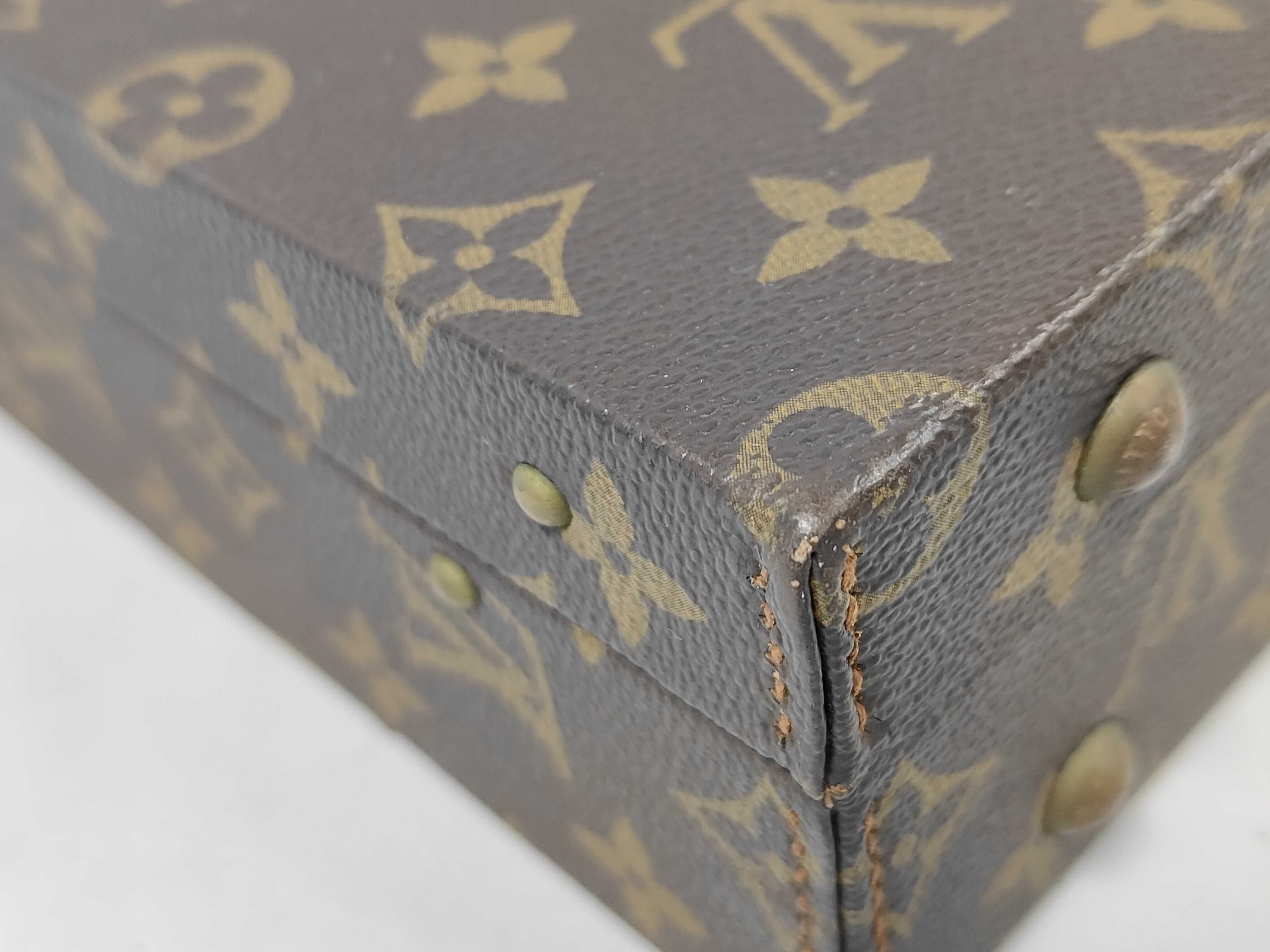 Monogram Crusher Briefcase Business Bag — view 4