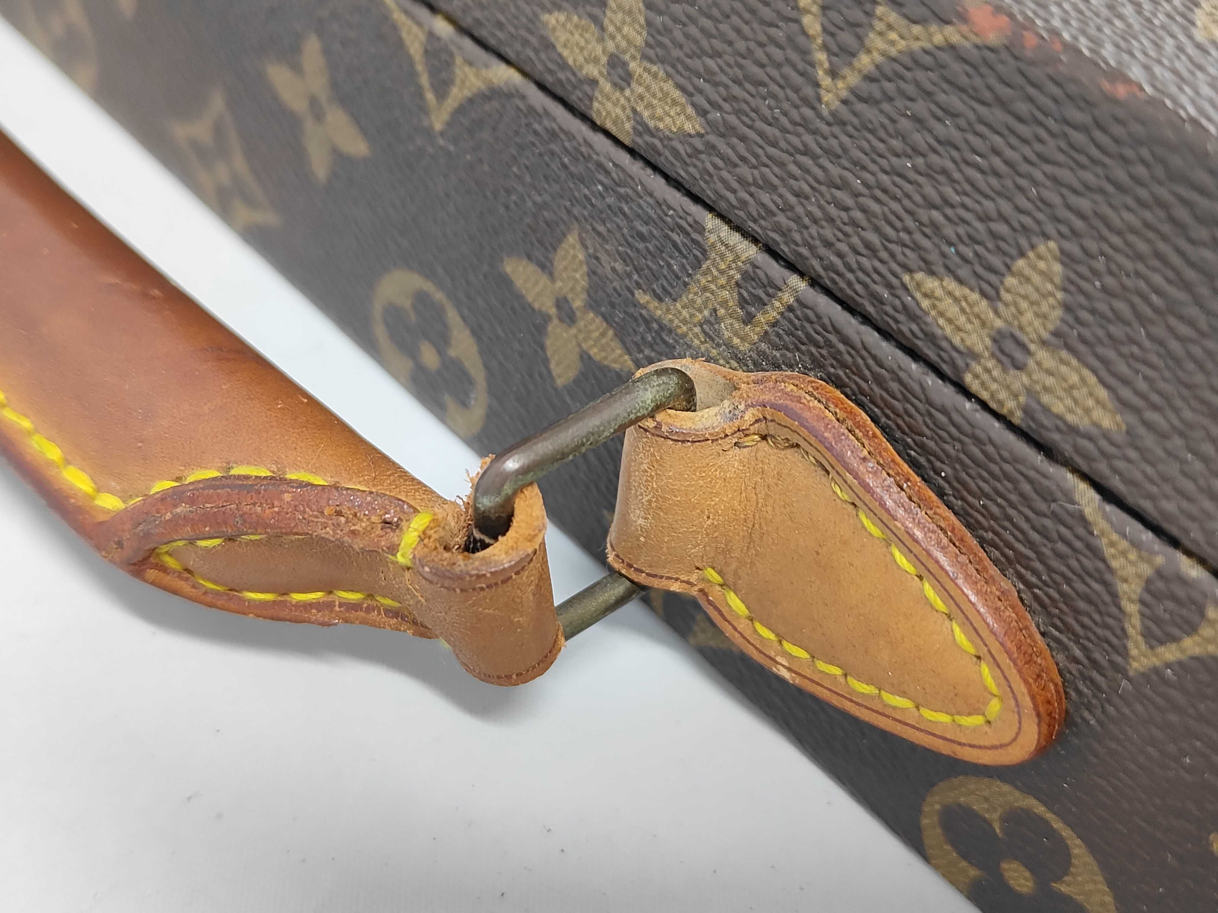 Monogram Crusher Briefcase Business Bag — view 6