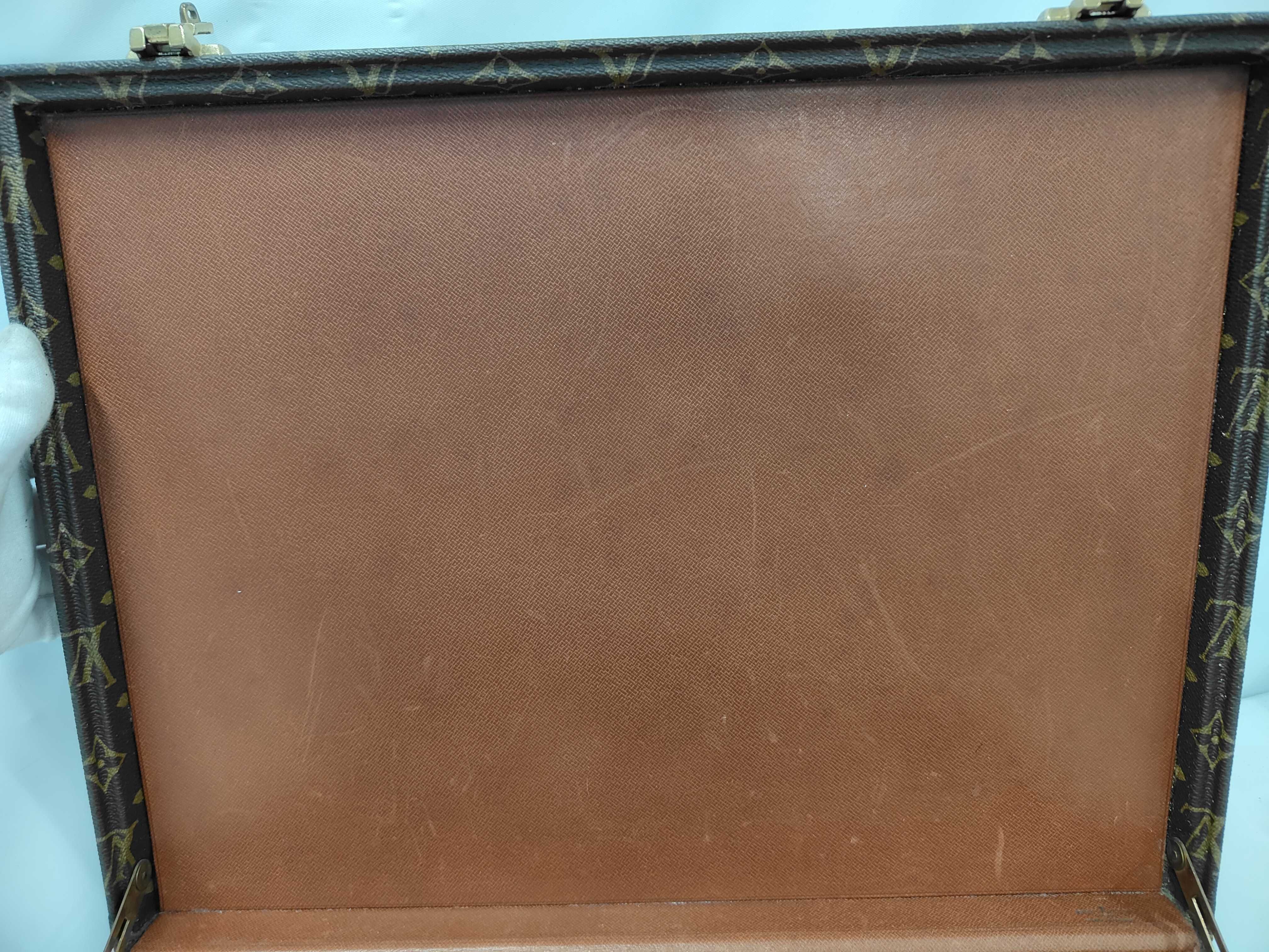 Monogram Crusher Briefcase Business Bag — view 8