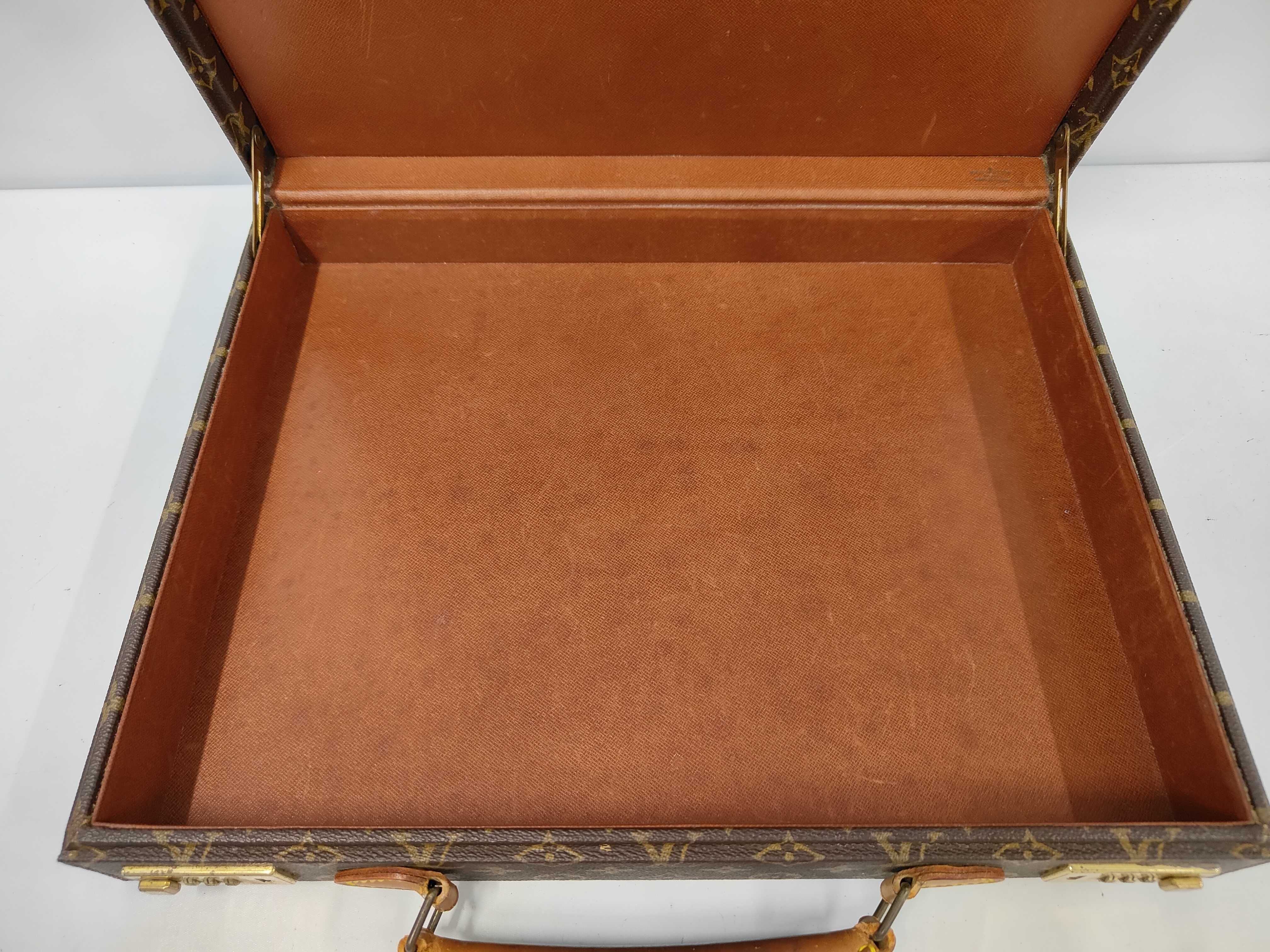 Monogram Crusher Briefcase Business Bag — view 9