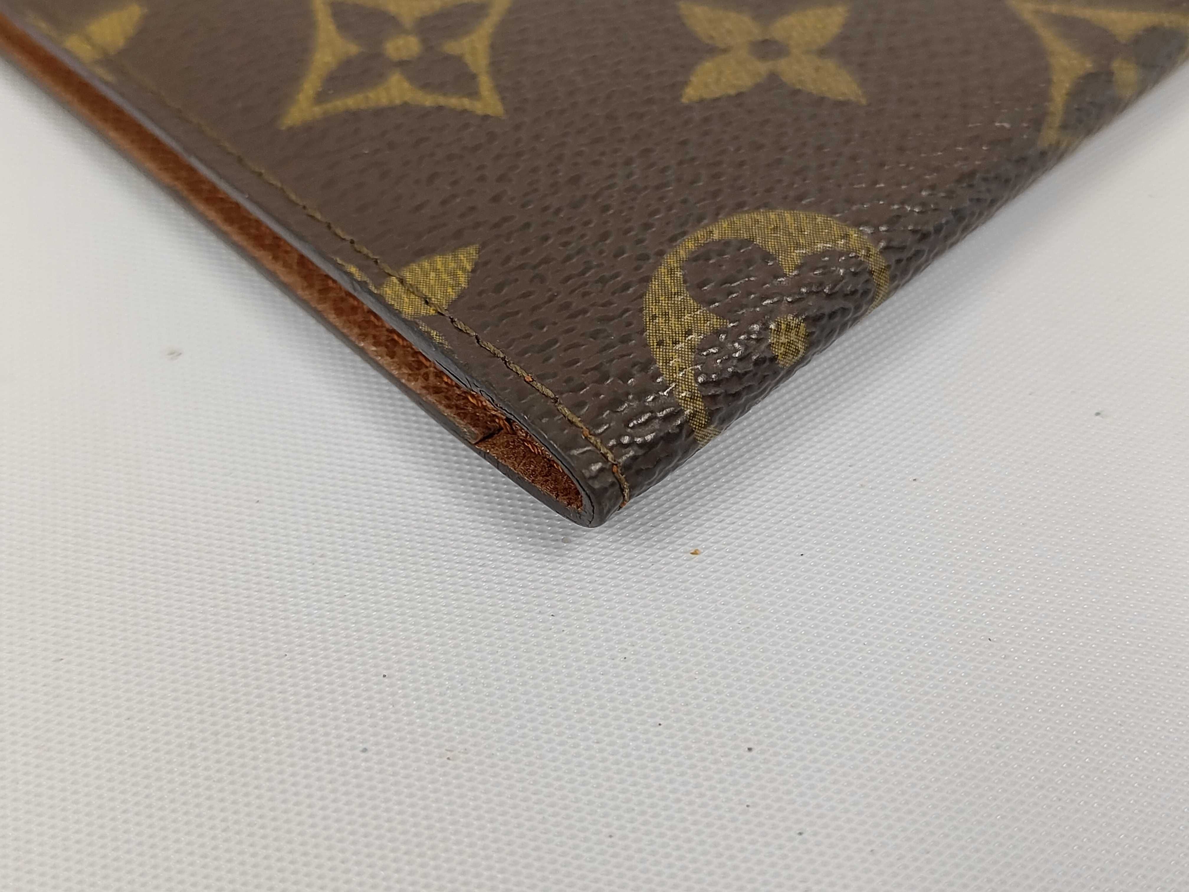 Monogram Skin Leather Card Case — view 4
