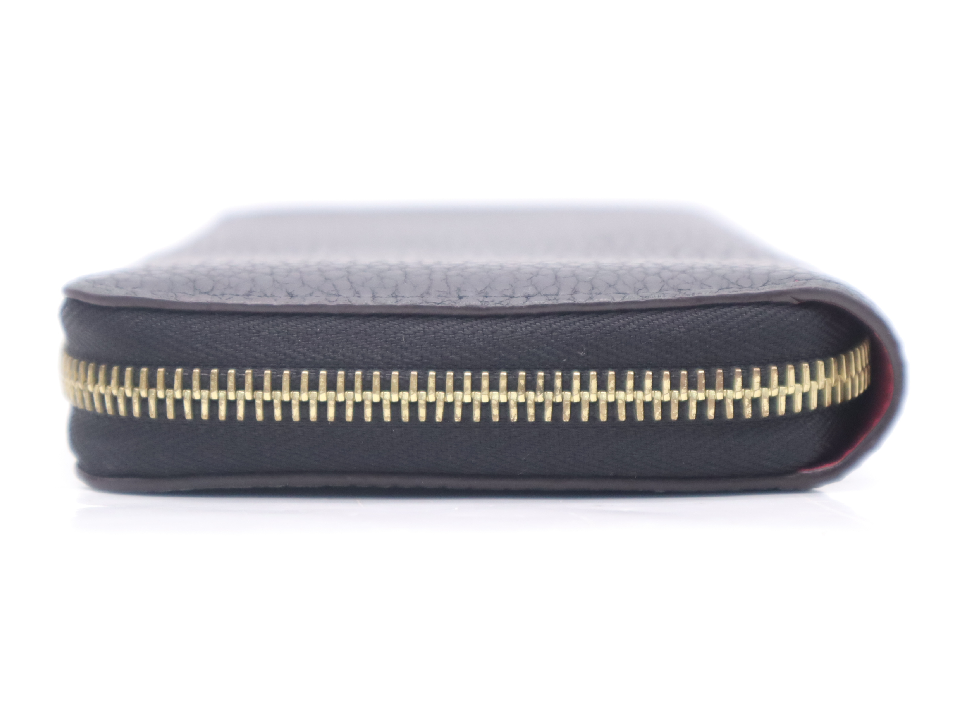 M63102 Taurillon Leather Portefeuille Comet Noir Wallet with Box and Dust Bag — view 3