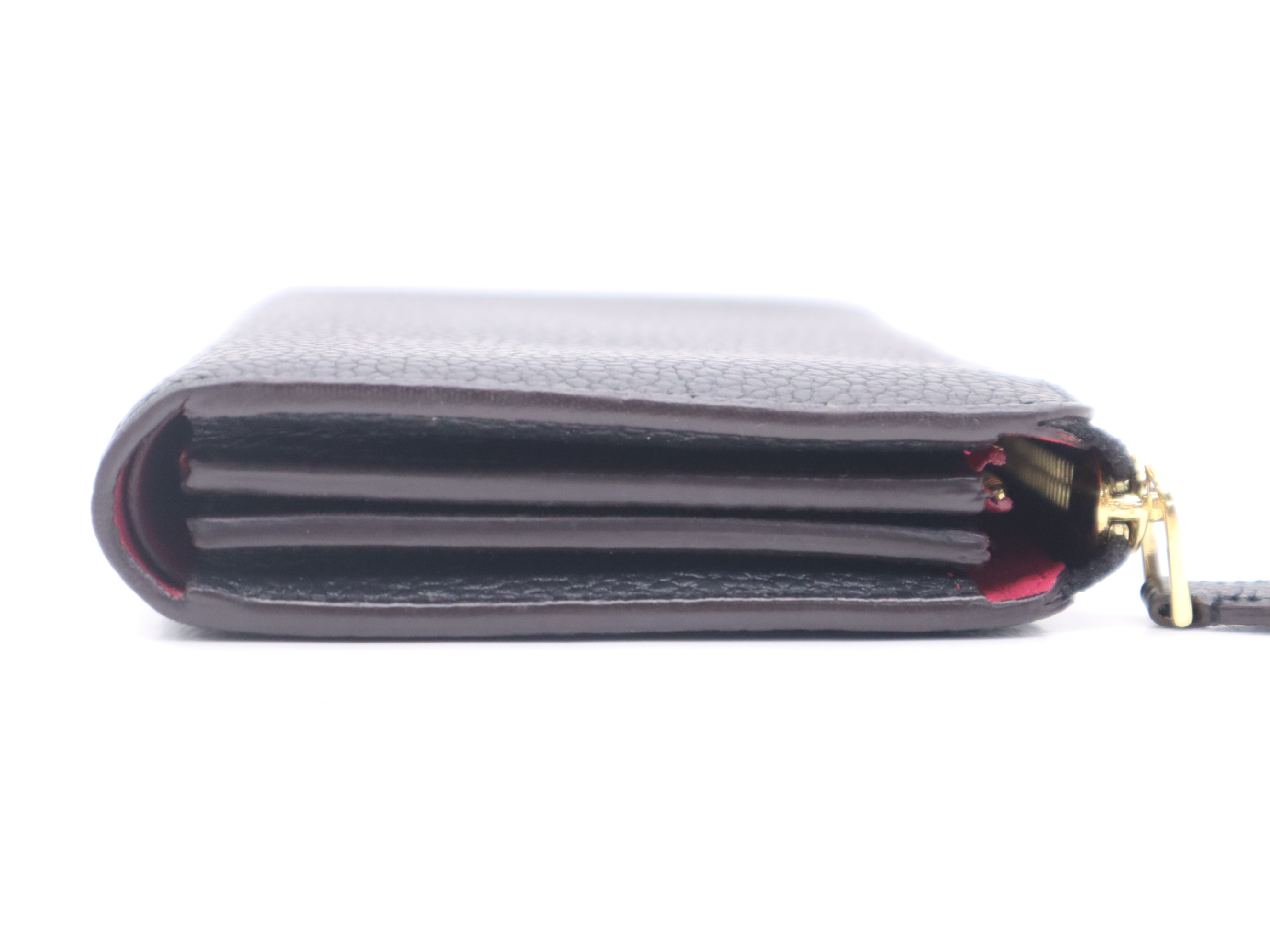 M63102 Taurillon Leather Portefeuille Comet Noir Wallet with Box and Dust Bag — view 5