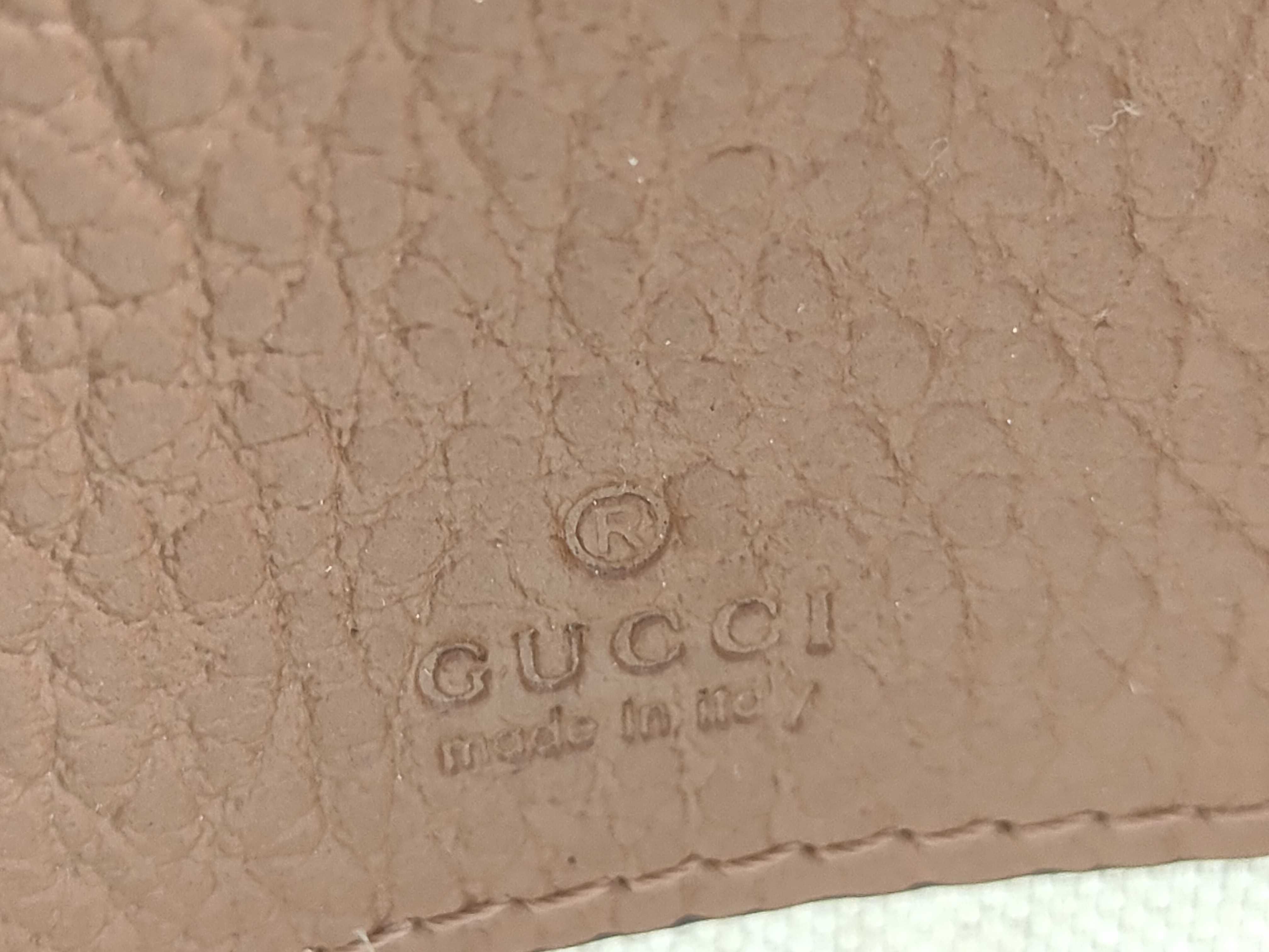 GG canvas ID-GG Supreme Jackie 1961 PVC & cow skin shoulder bag Beige x Brown 6370 pouch — view 10