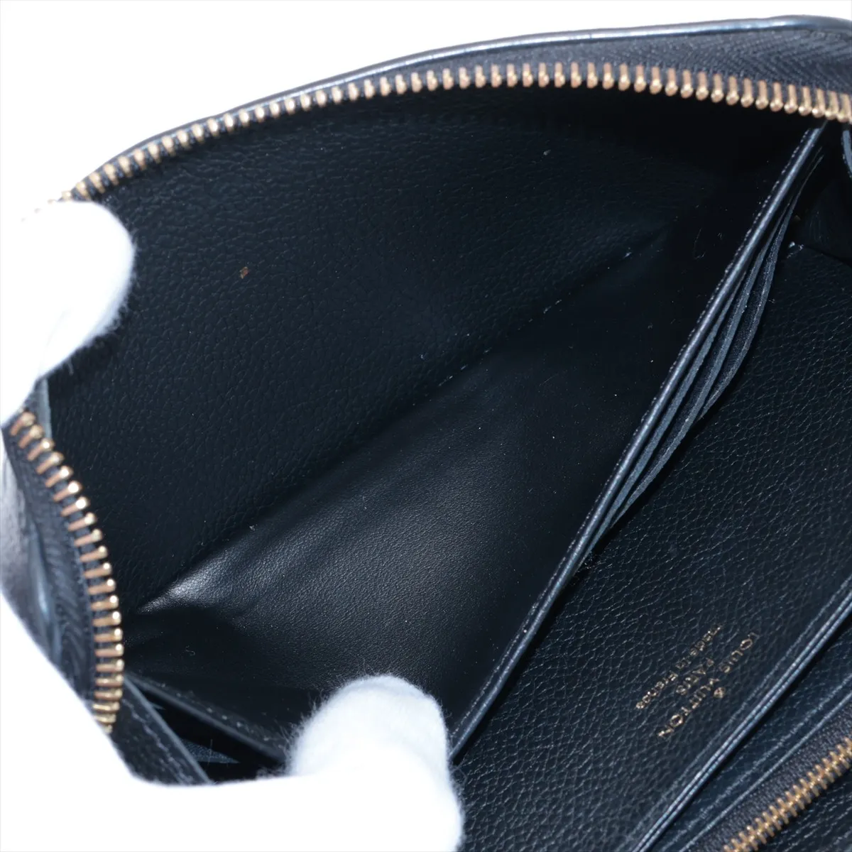 Empreinte Zippy Wallet M61864 SP0178 Noir Round Zip Wallet — view 4