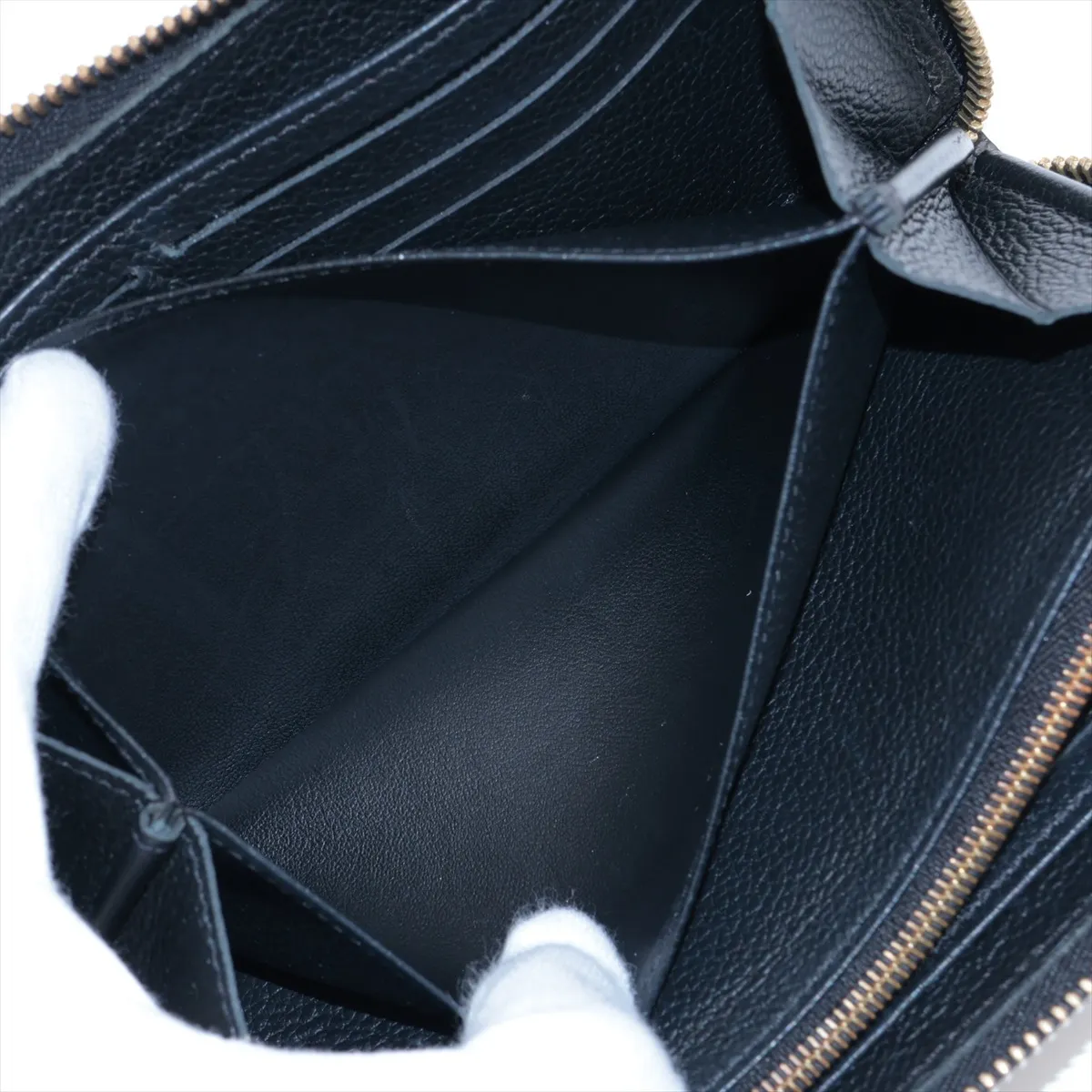 Empreinte Zippy Wallet M61864 SP0178 Noir Round Zip Wallet — view 6