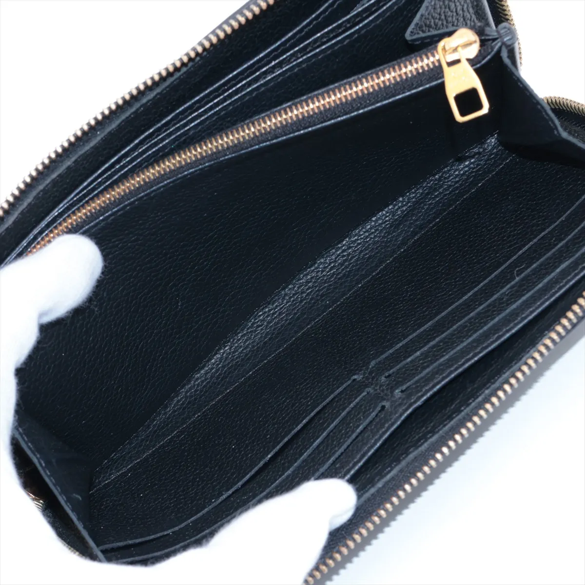 Empreinte Zippy Wallet M61864 SP0178 Noir Round Zip Wallet — view 8