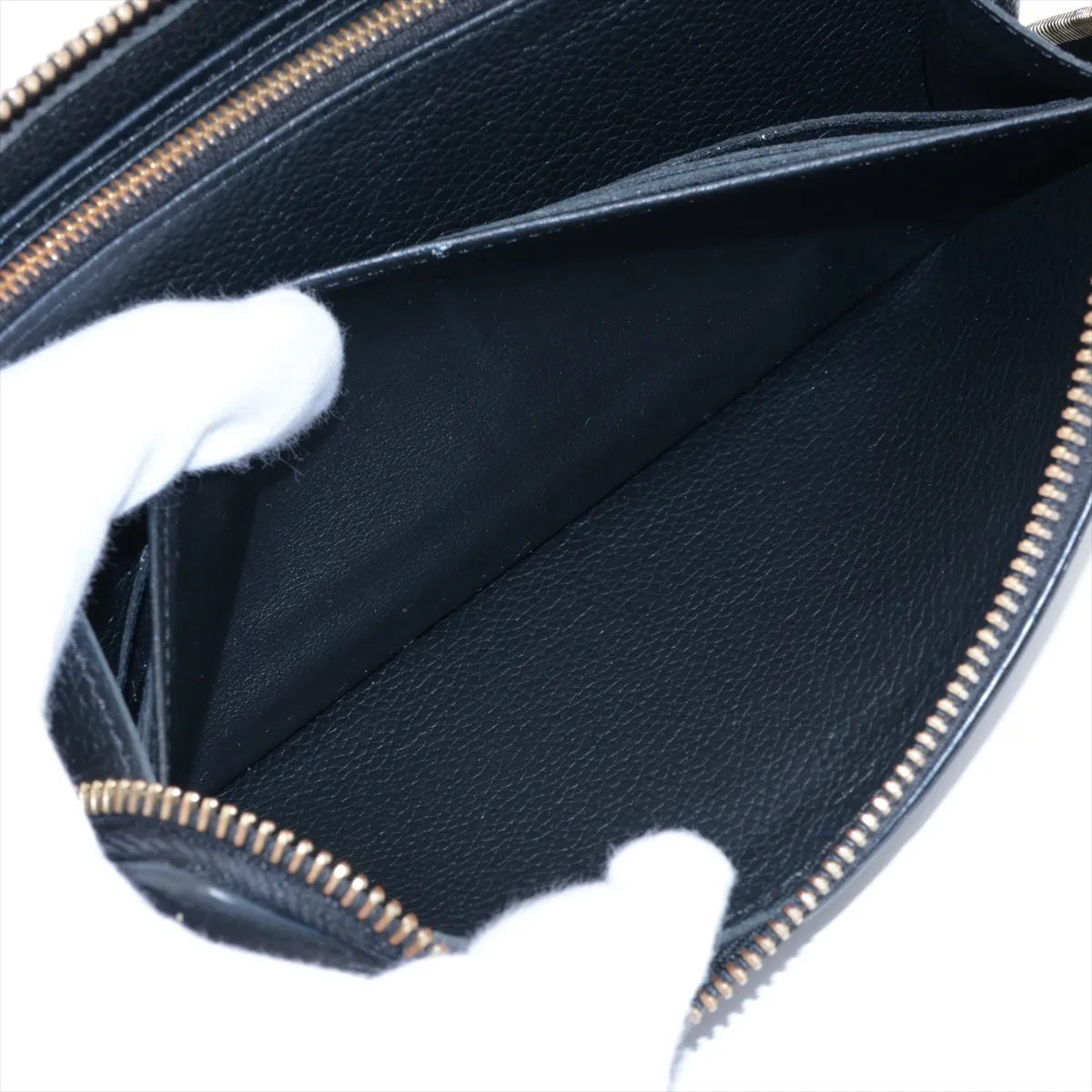 Empreinte Zippy Wallet M61864 SP0178 Noir Round Zip Wallet — view 9