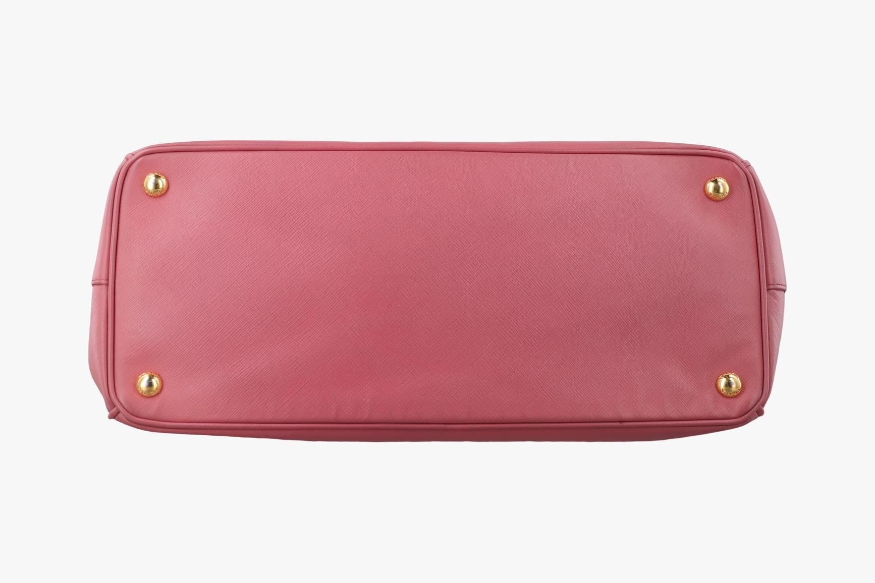 Galleria Saffiano Leather Rose Red — view 3