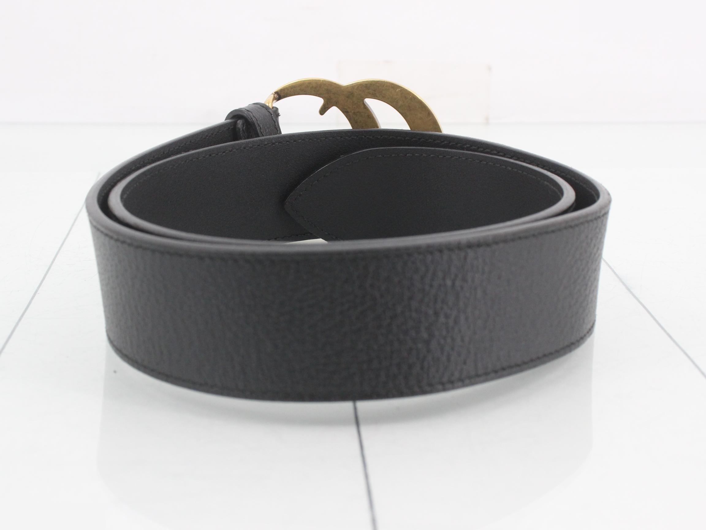 GG Marmont Leather Belt — view 2