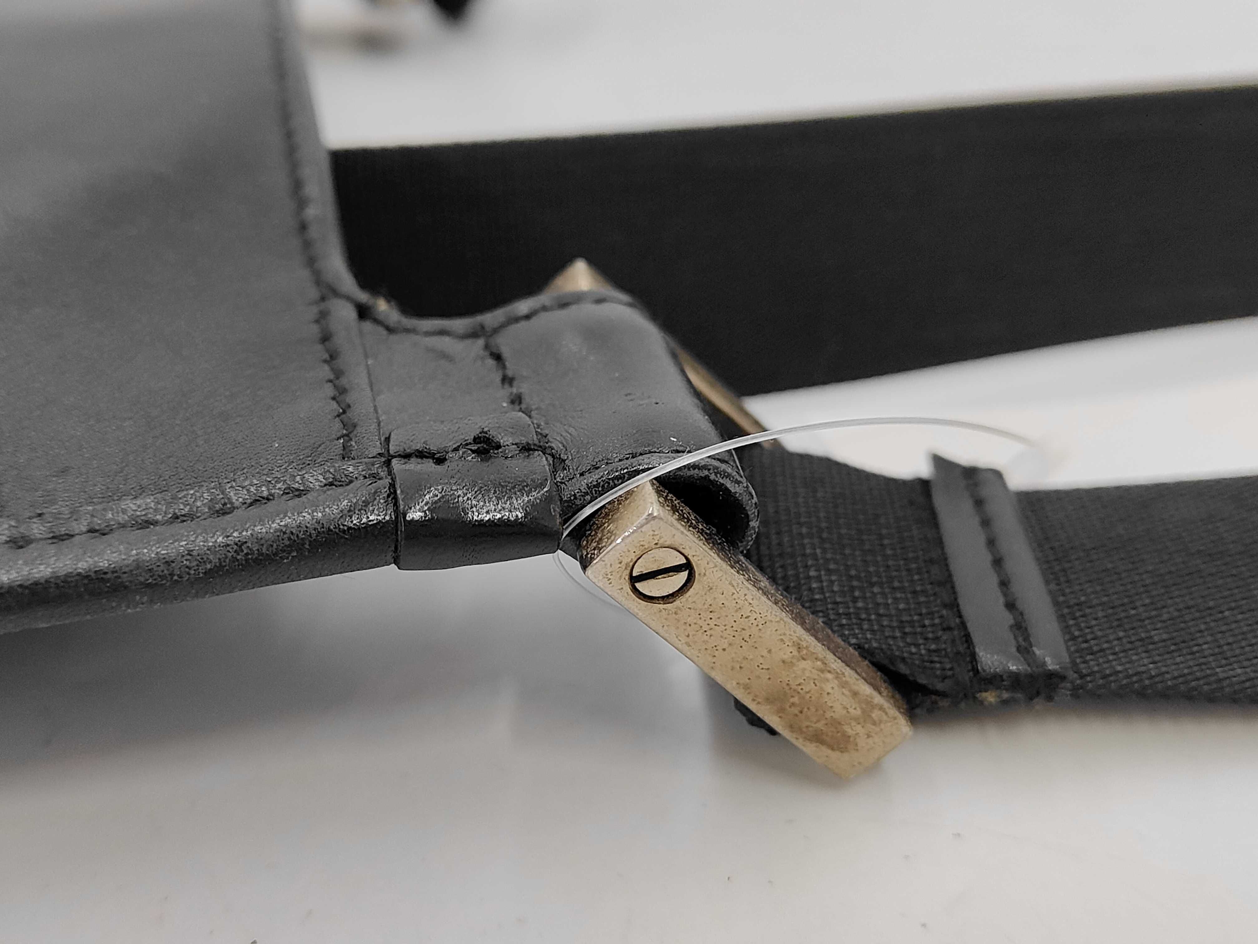 Nylon x Leather Shoulder Bag 0190350 — view 5