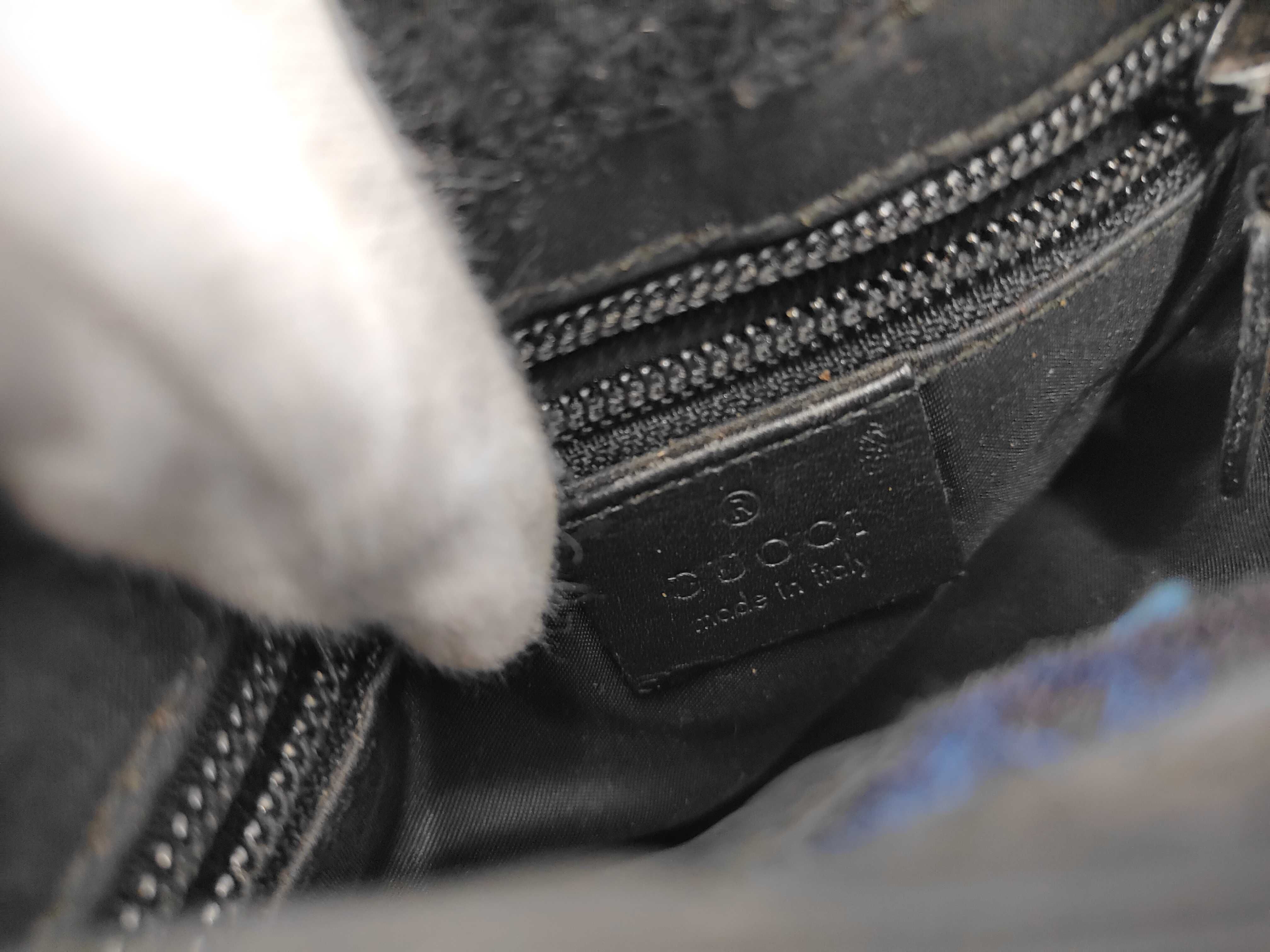 Nylon x Leather Shoulder Bag 0190350 — view 8