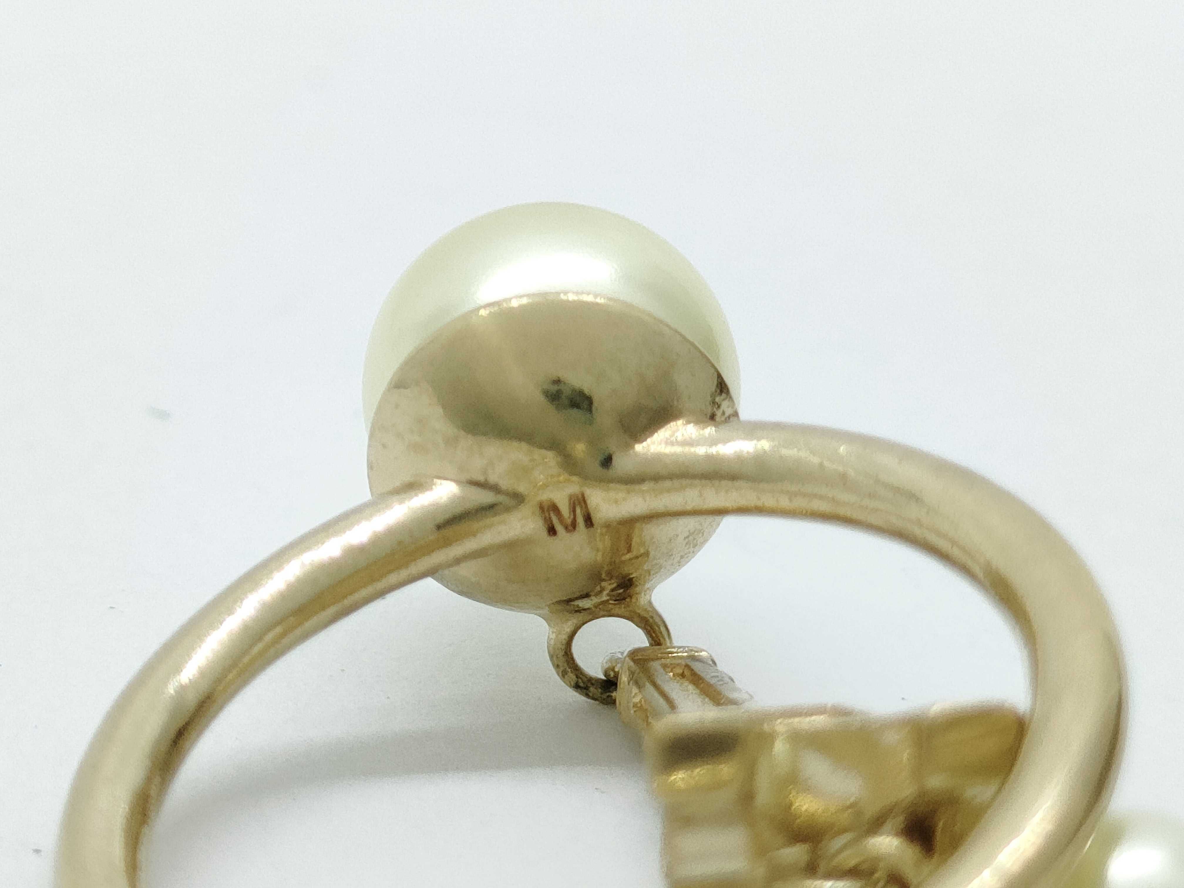 Resin Pearl Eiffel Tower Ring 3.1g Ring — view 6