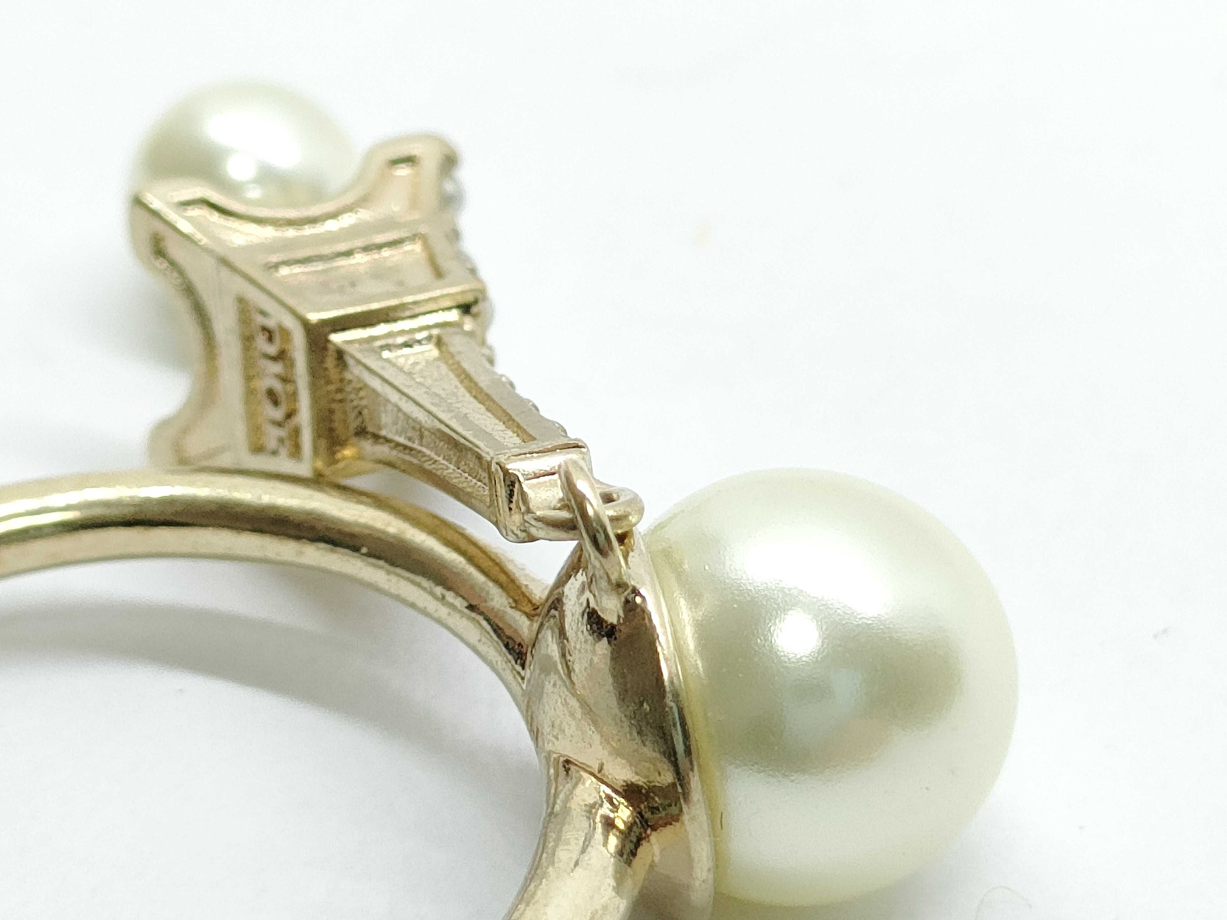 Resin Pearl Eiffel Tower Ring 3.1g Ring — view 8