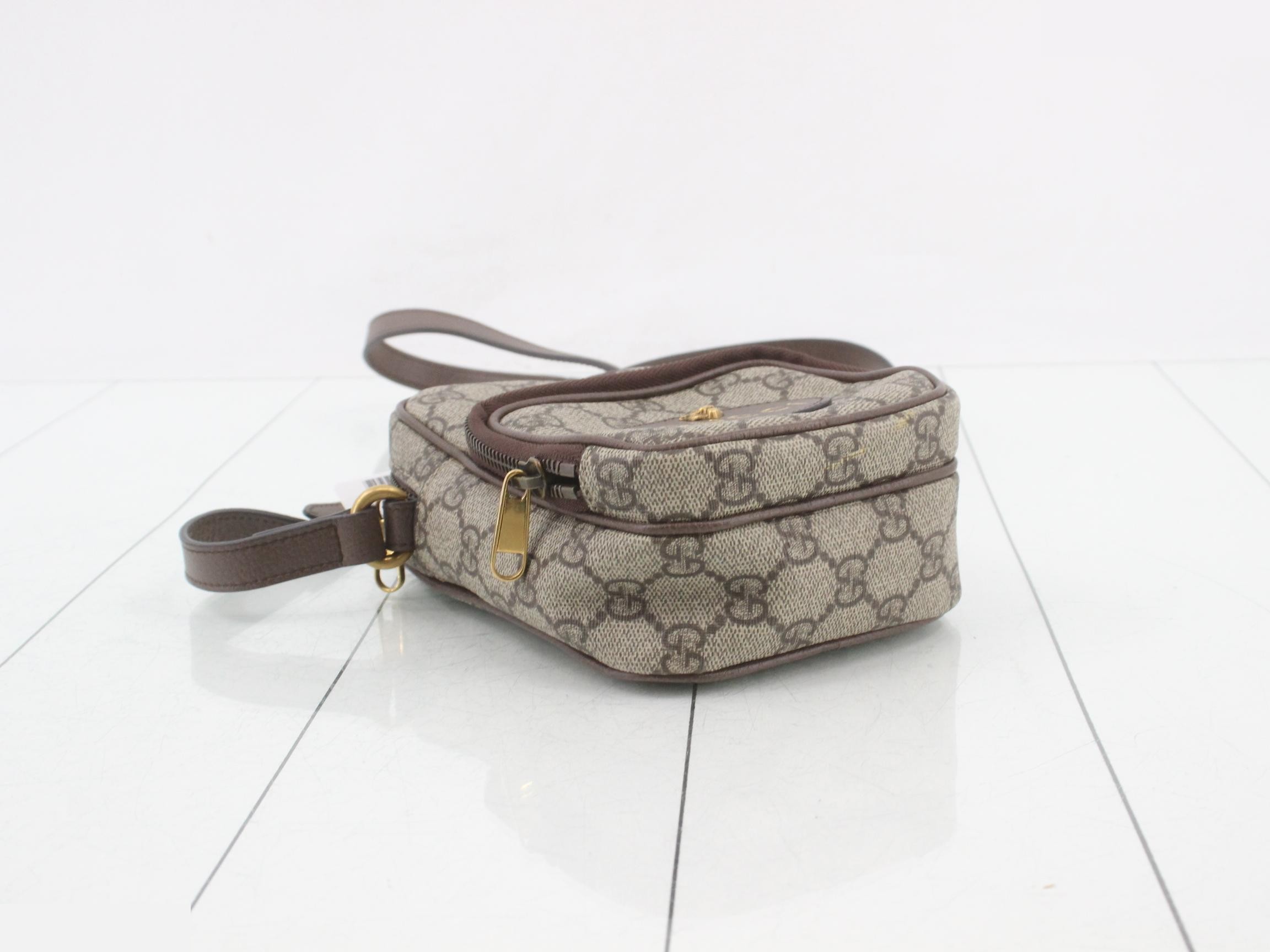 GG Supreme Tiger Head Shoulder Bag — view 5