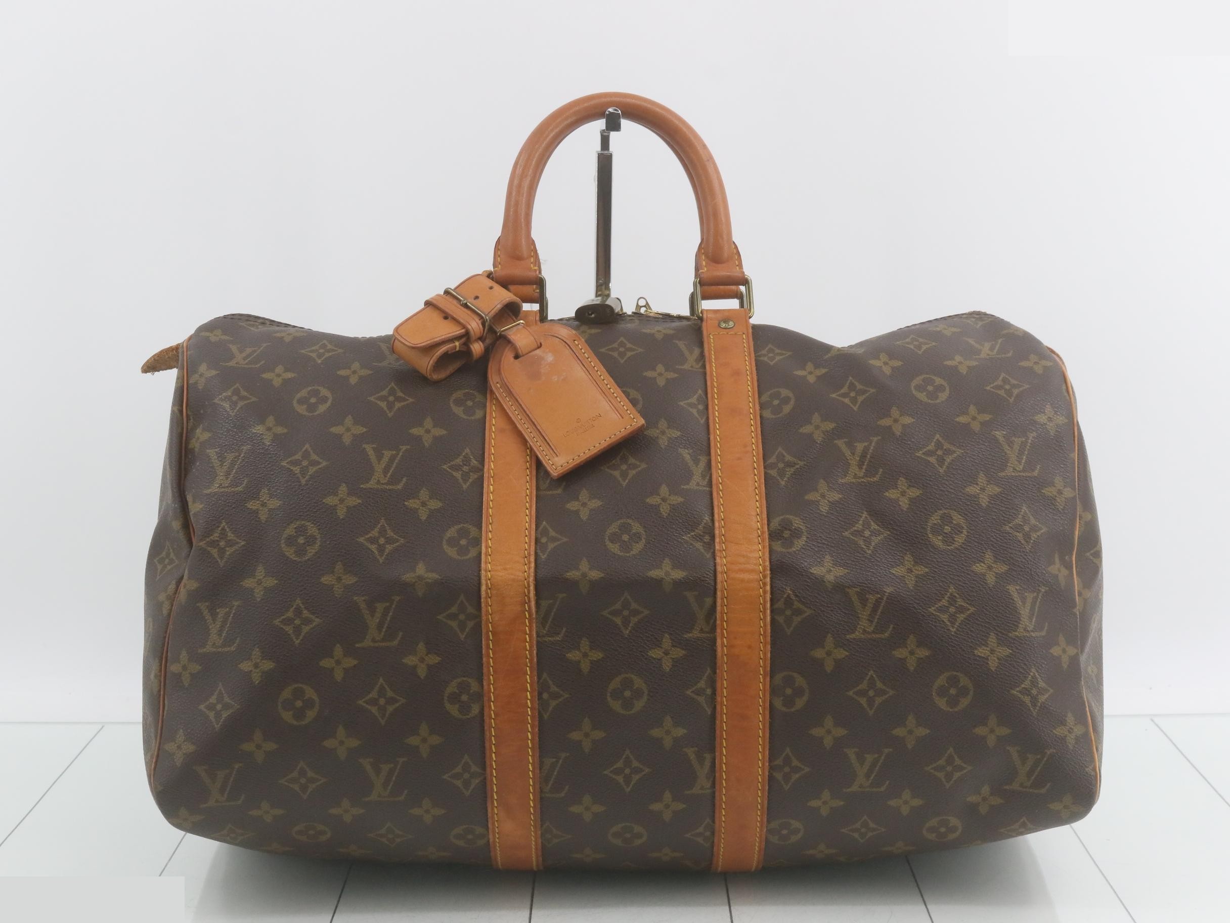 Monogram Keepall 45 Boston Bag