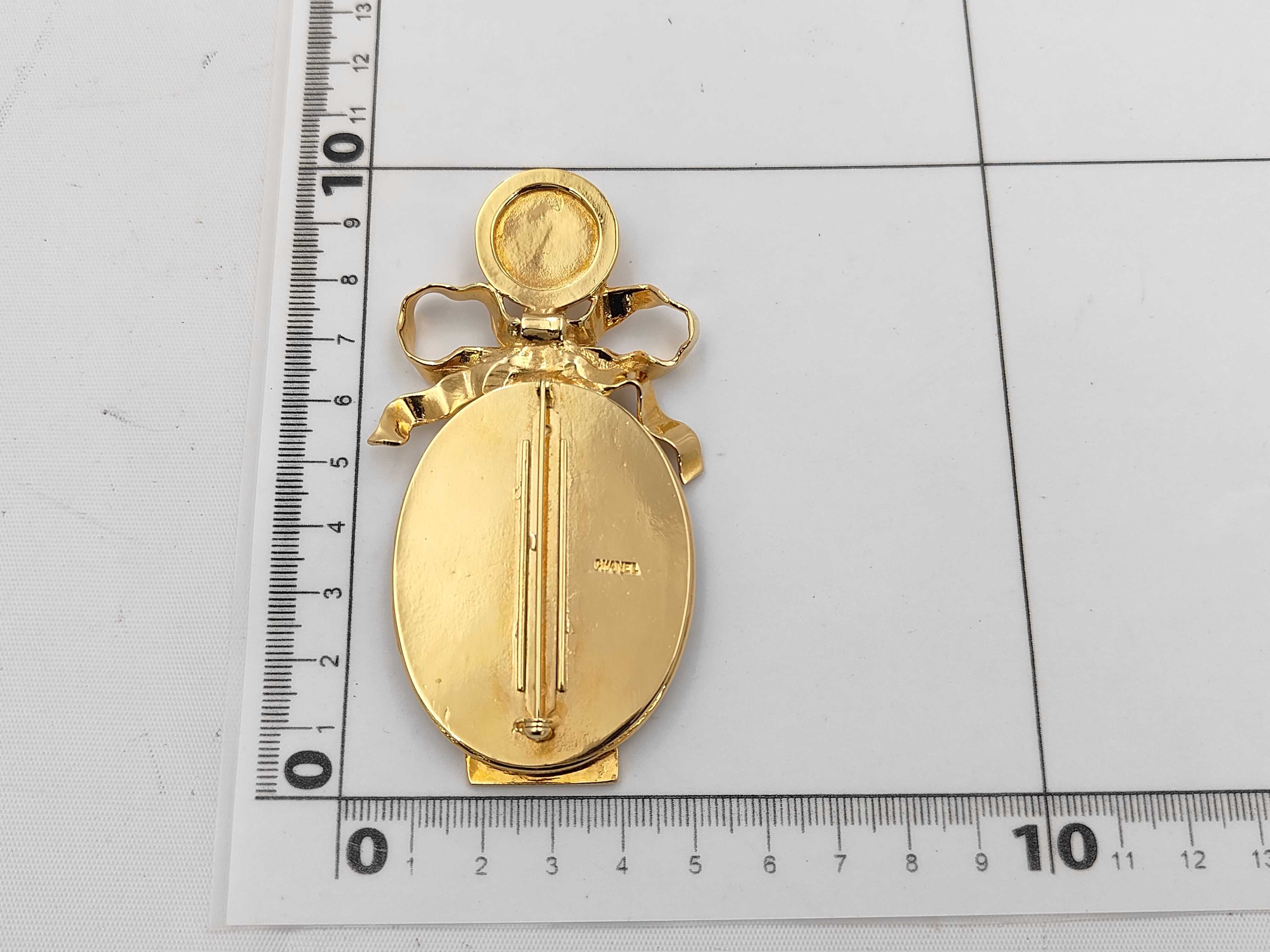Coco Mark Mirror Brooch — view 5