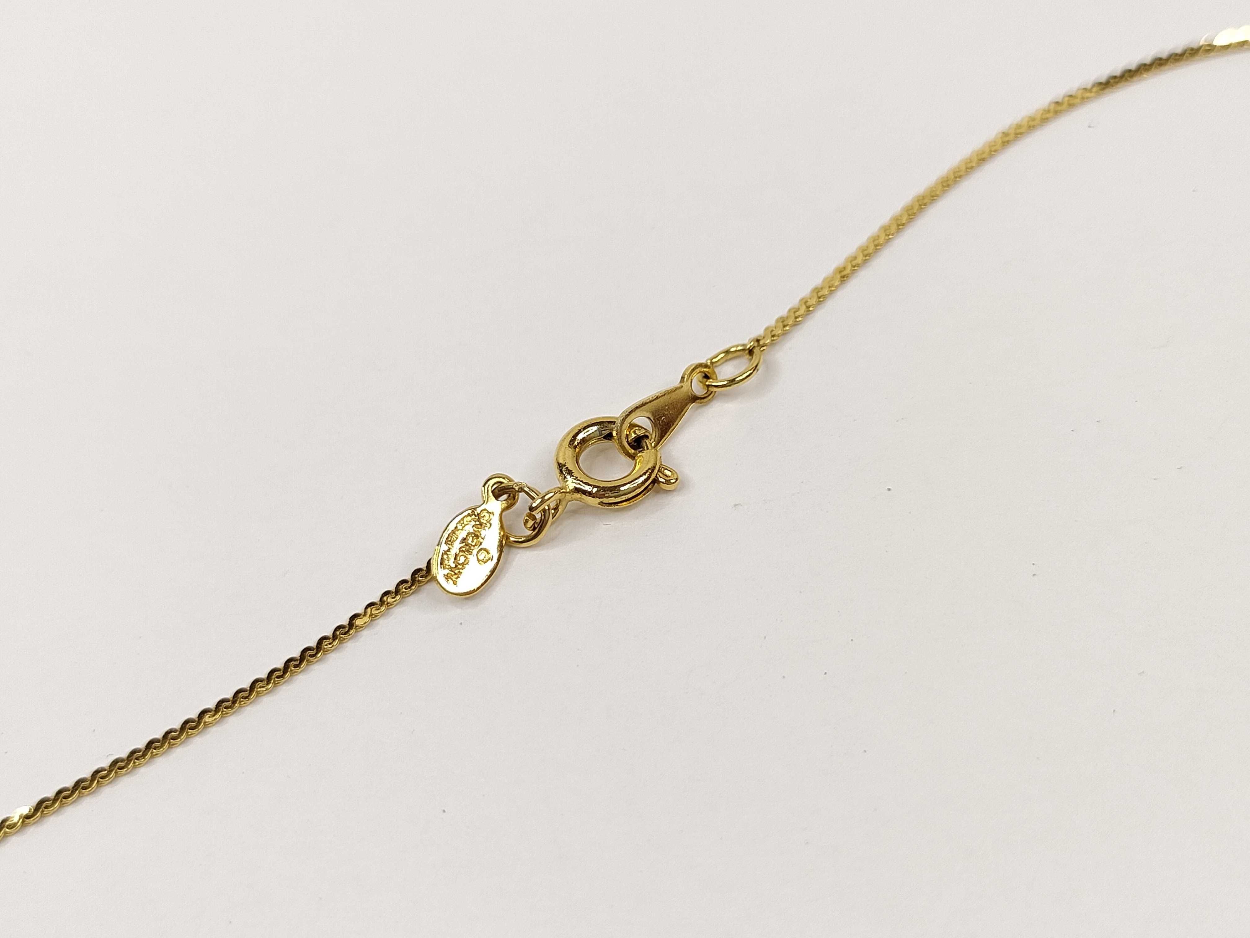 G Logo Gold Tone Pendant Necklace — view 4