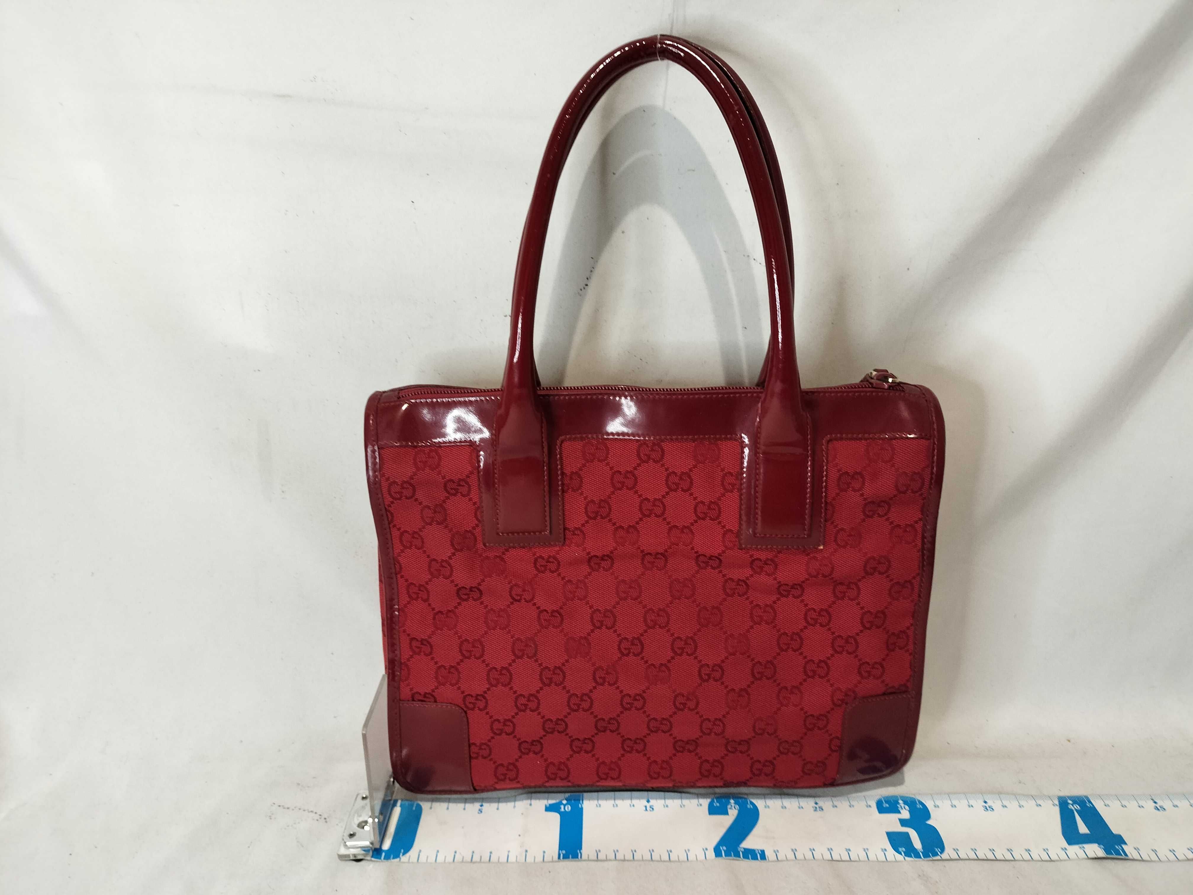 GG canvas x enamel handbag — view 2