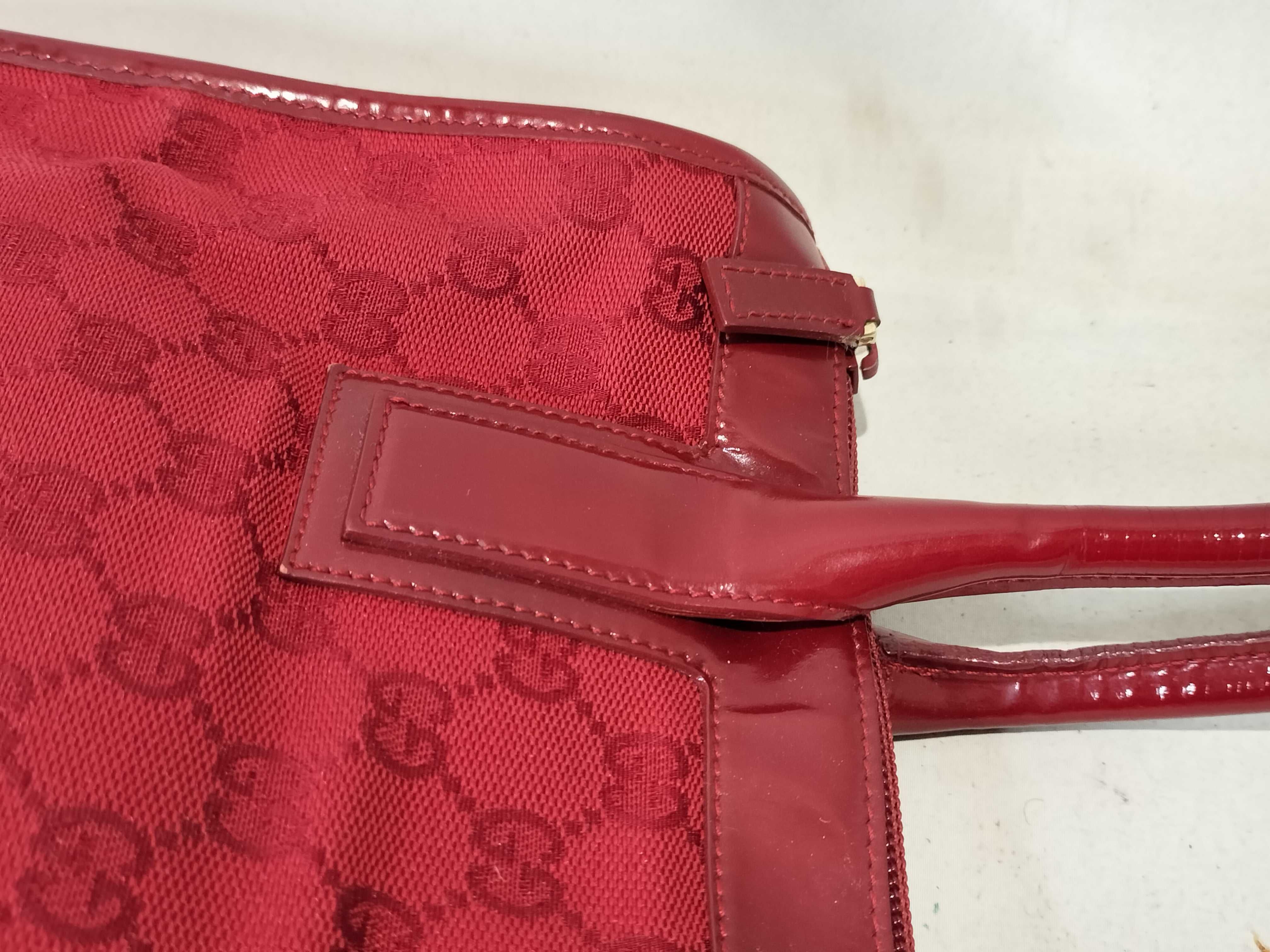 GG canvas x enamel handbag — view 5