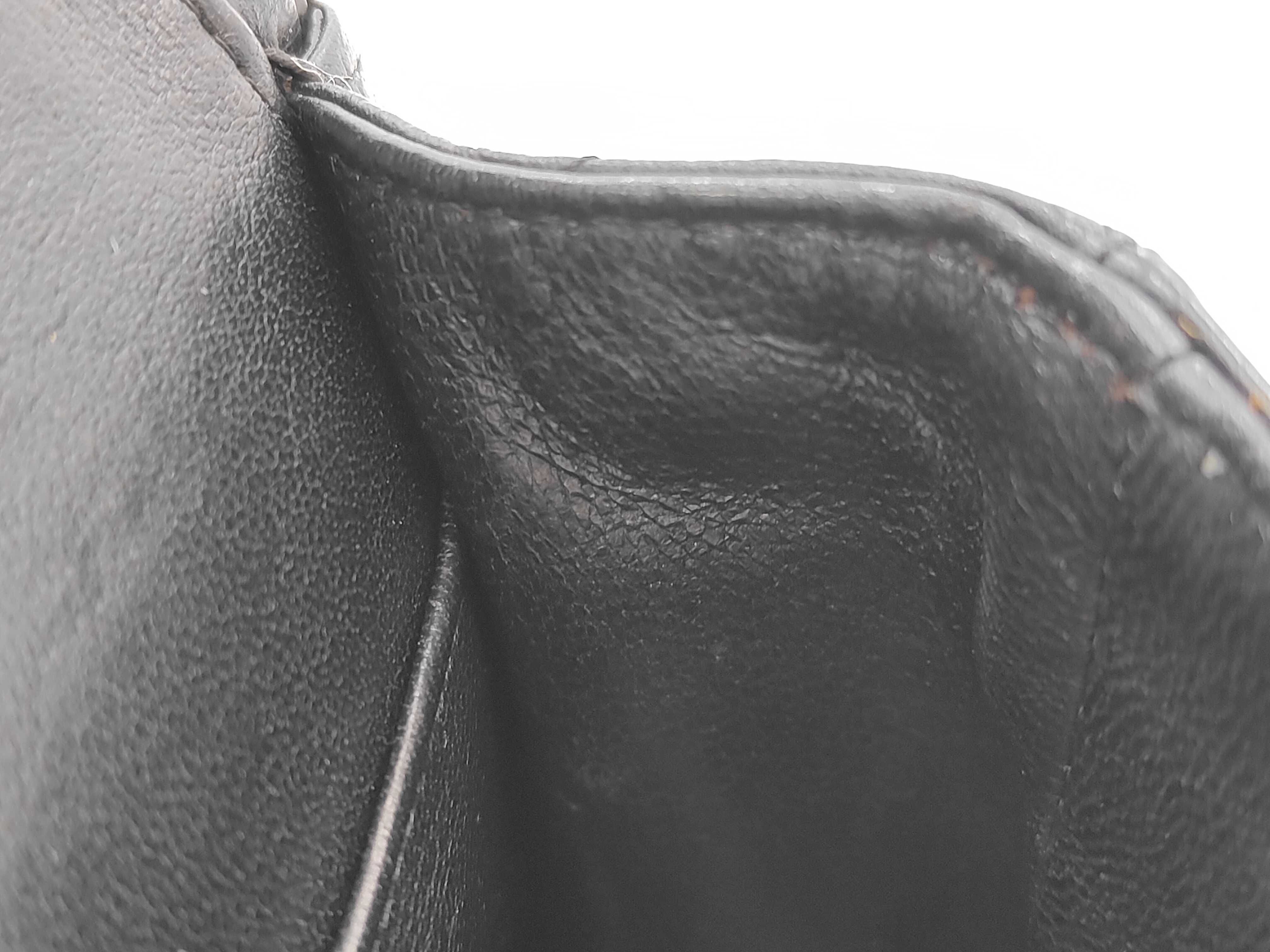 Matelassé Caviar Skin Double Flap Chain Shoulder Bag — view 13