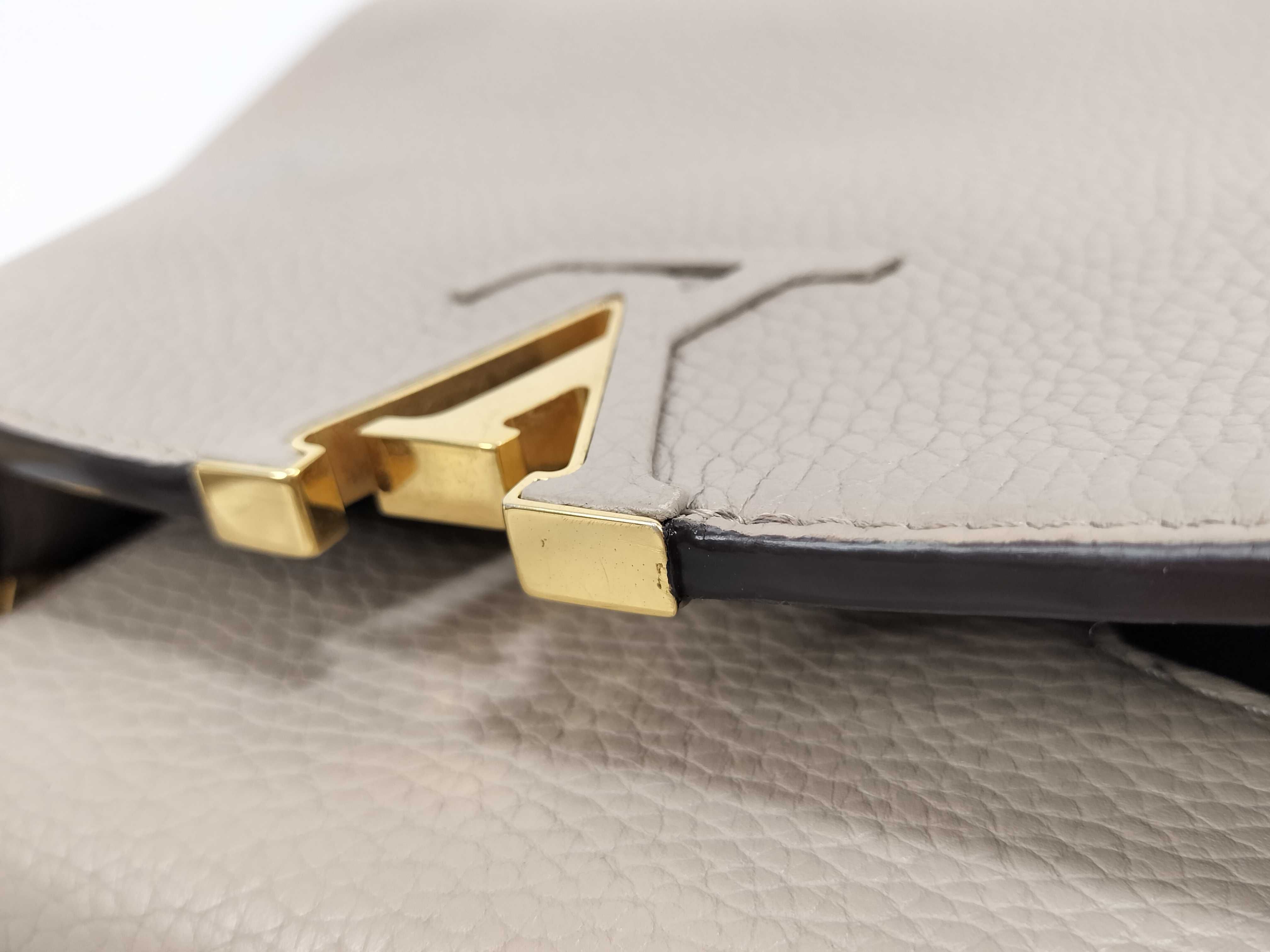 Capucines BB M94634 Galet Taurillon Leather Handbag — view 14