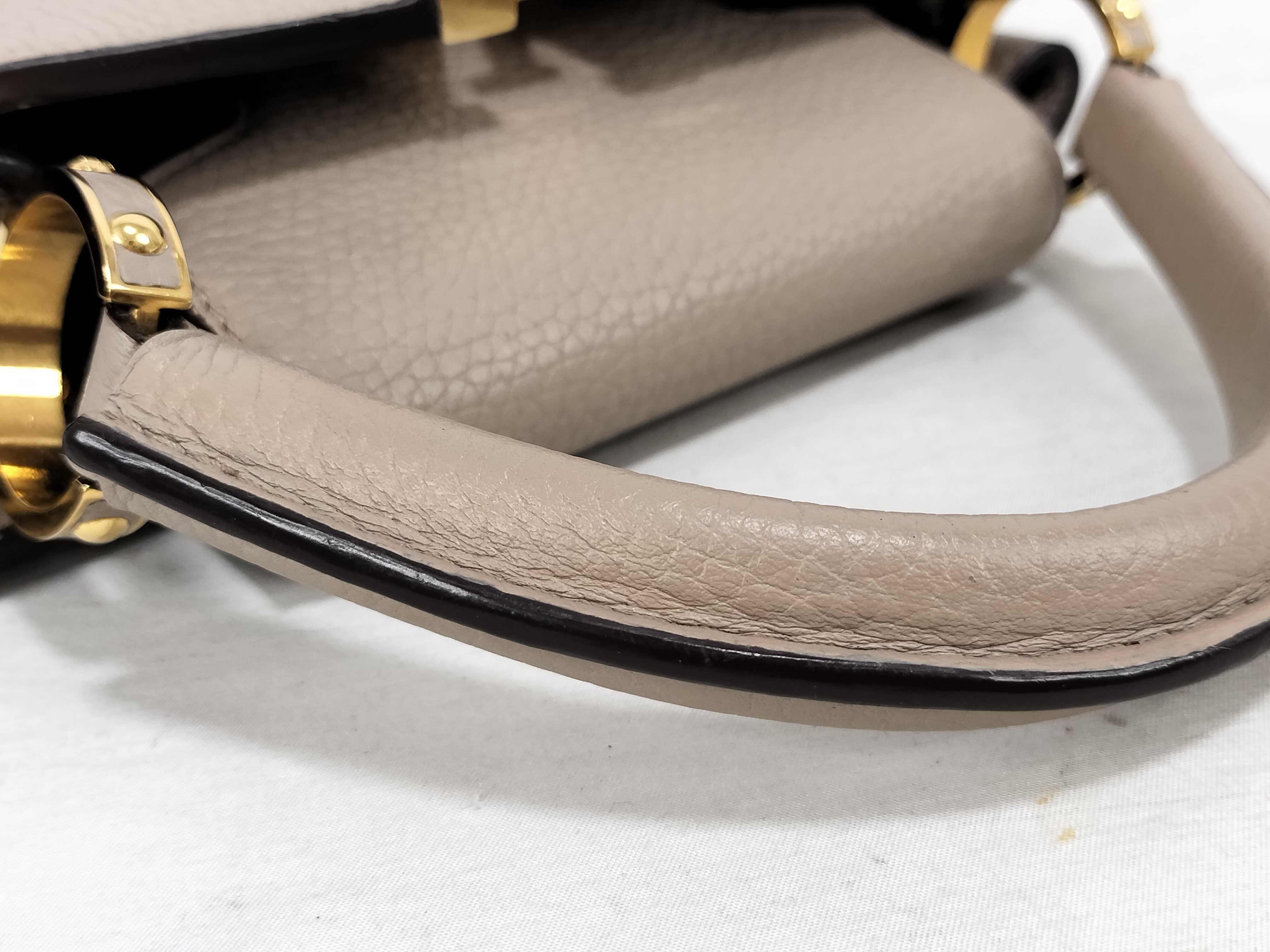 Capucines BB M94634 Galet Taurillon Leather Handbag — view 4