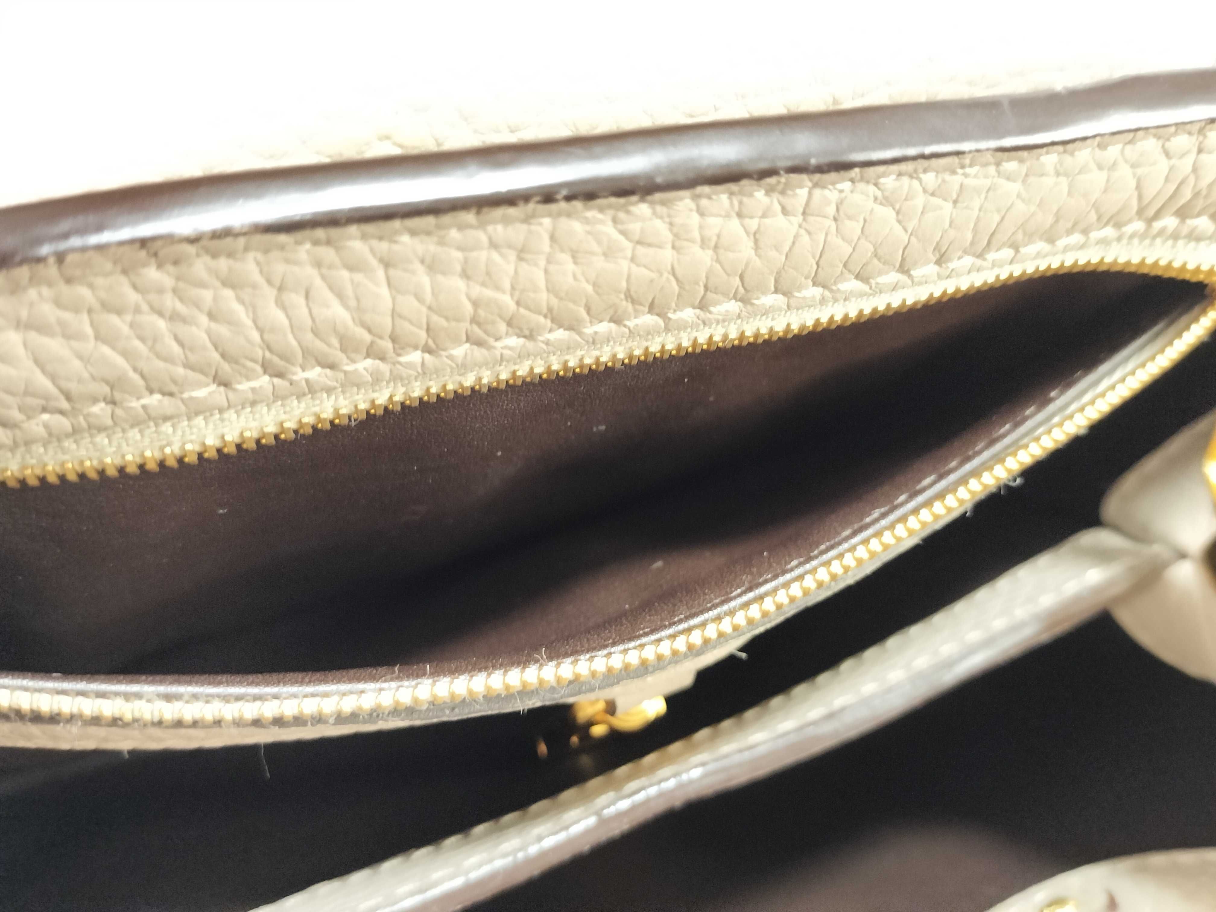 Capucines BB M94634 Galet Taurillon Leather Handbag — view 10