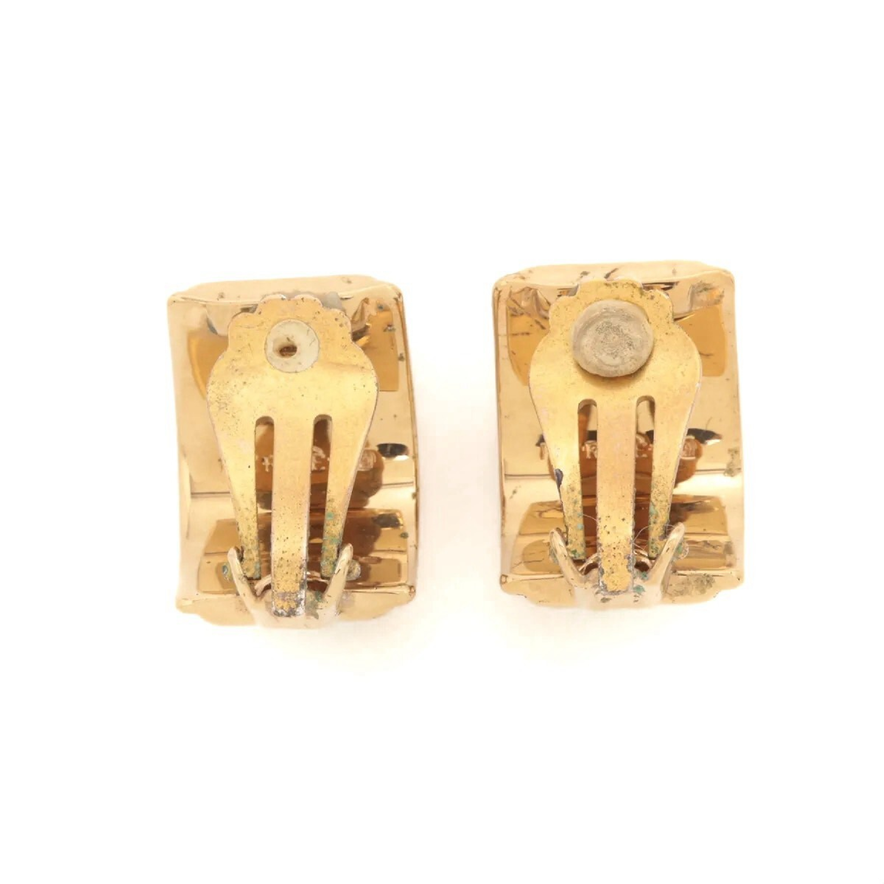 enamel cloisonné earrings — view 3