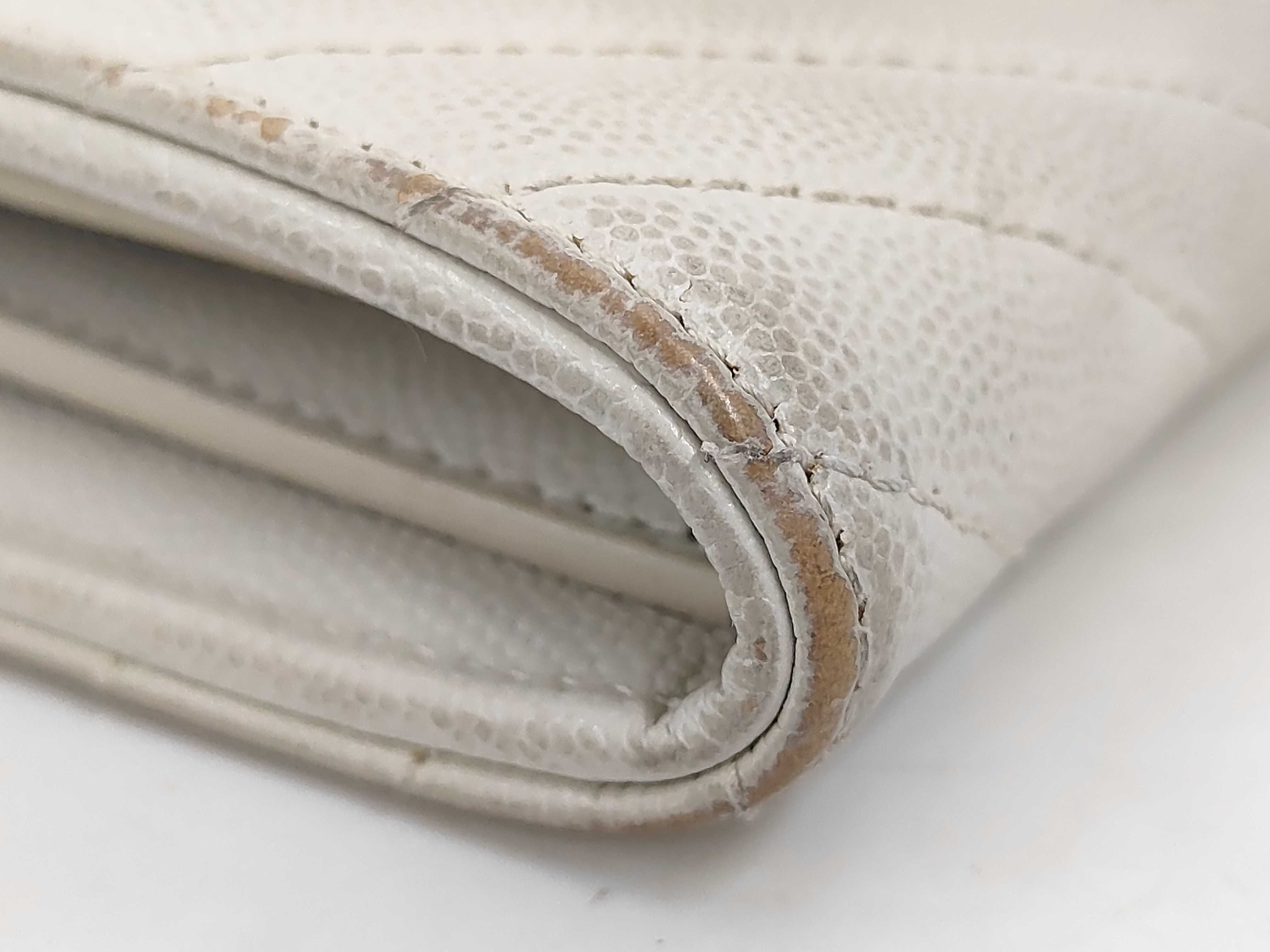 long wallet, quilted, Cassandra, beige. — view 4