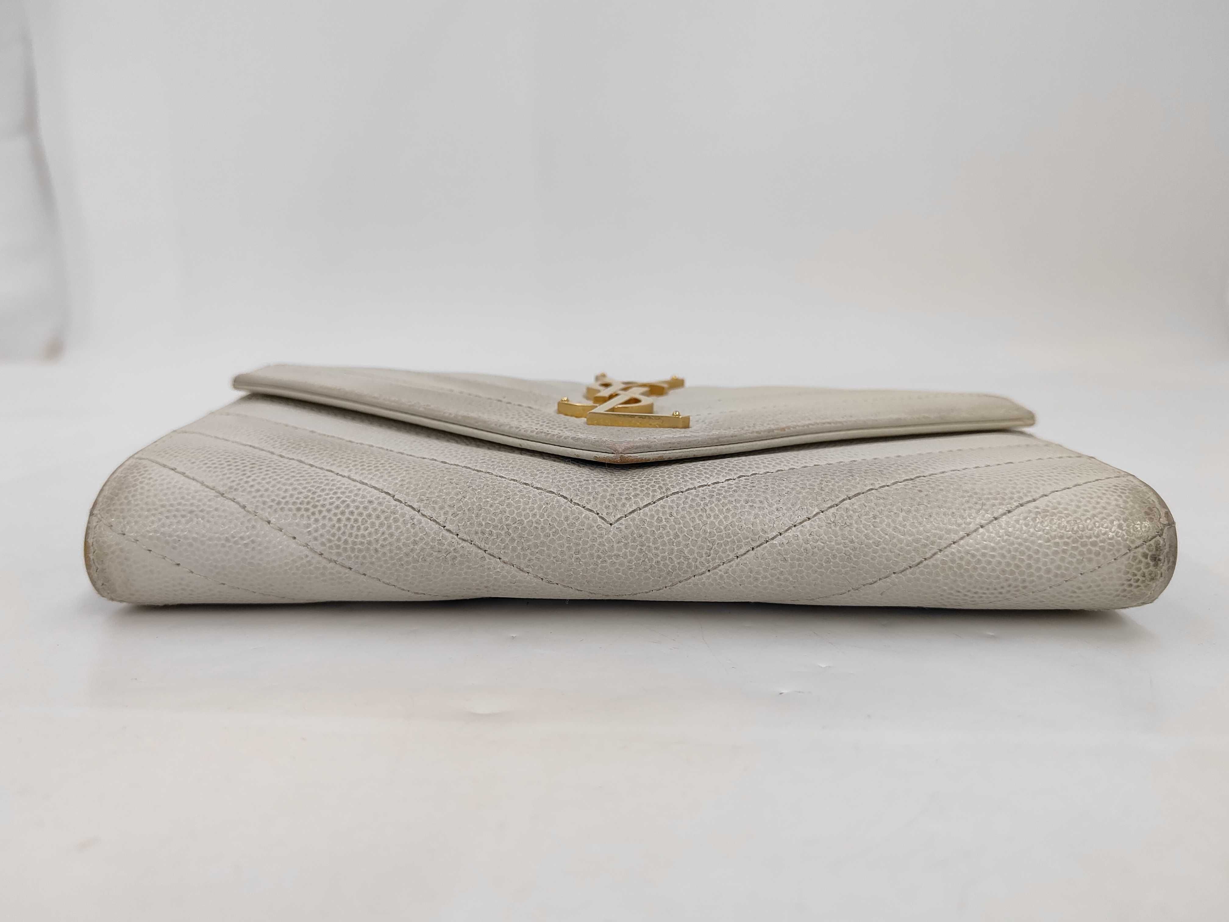 long wallet, quilted, Cassandra, beige. — view 5