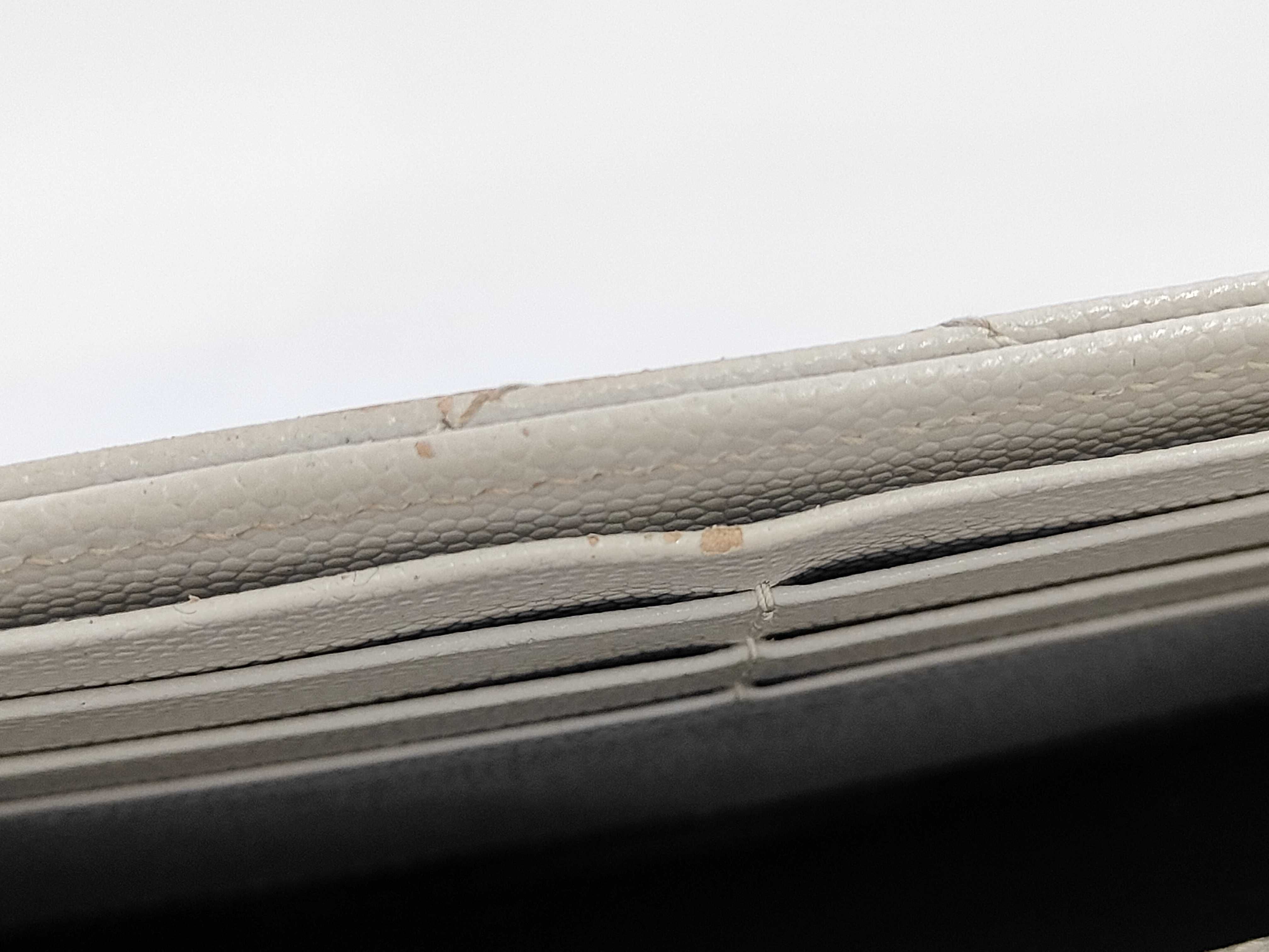 long wallet, quilted, Cassandra, beige. — view 7