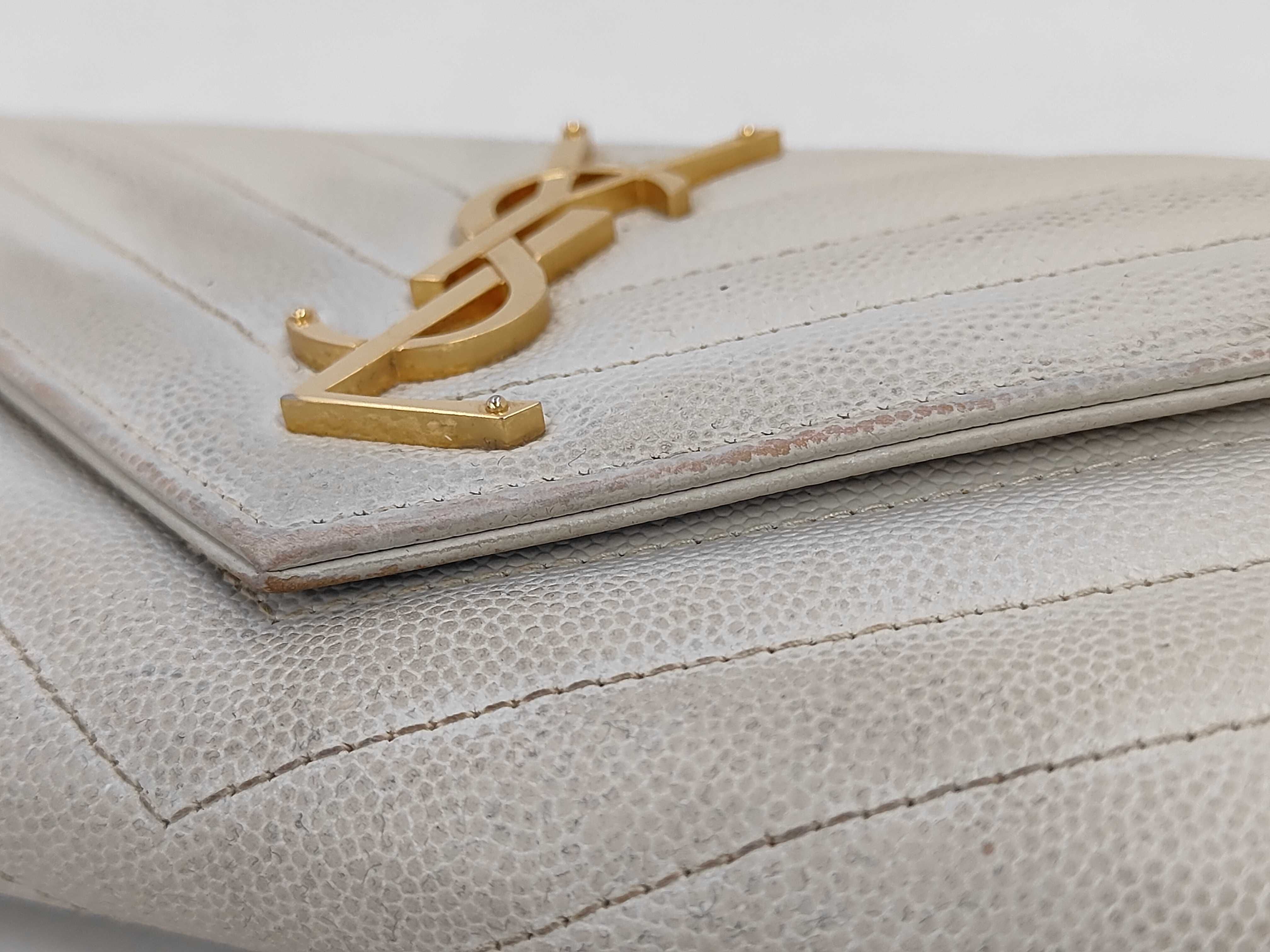 long wallet, quilted, Cassandra, beige. — view 9