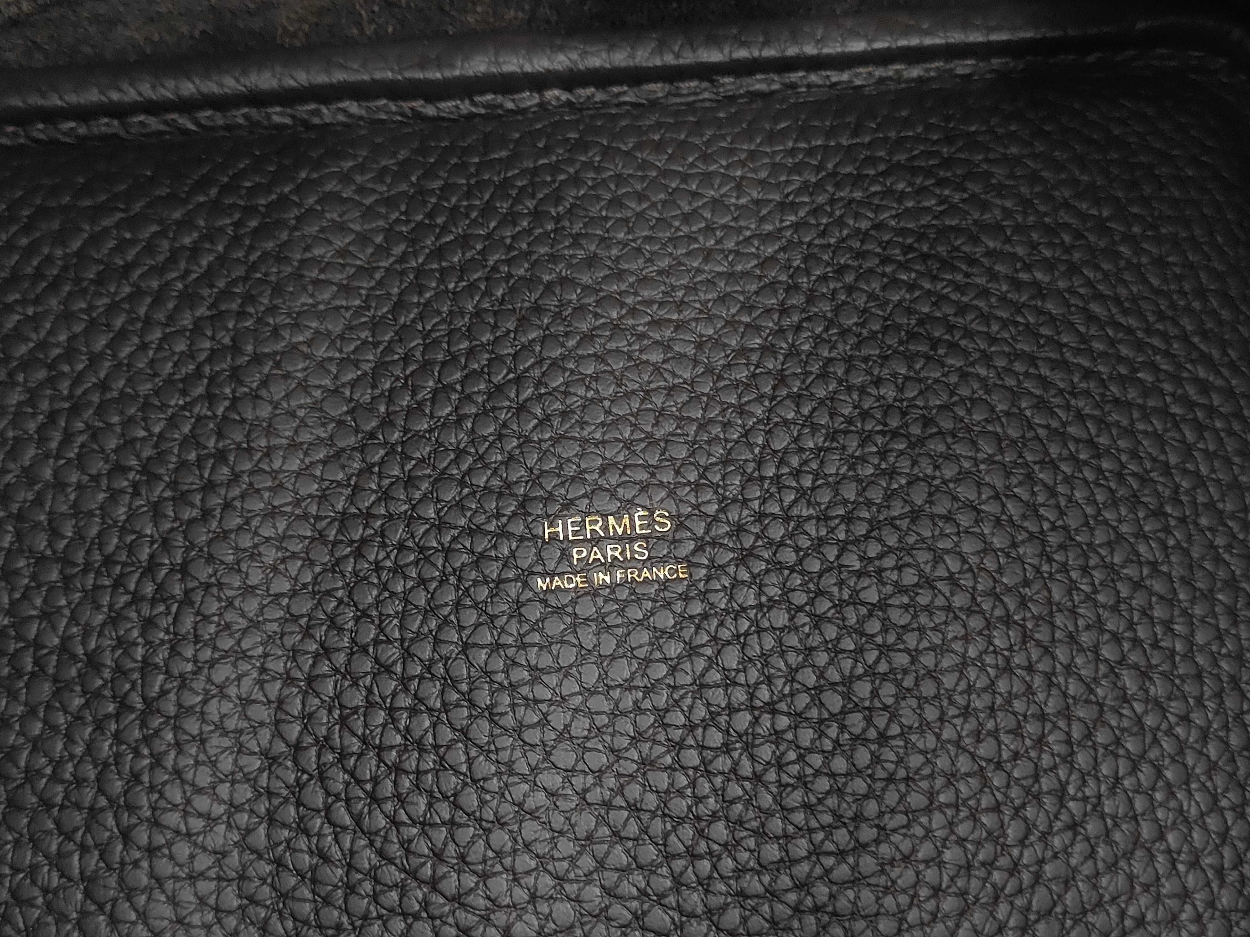 Picotin Lock PM Beblanc Gold Hardware G Stamp Handbag — view 9