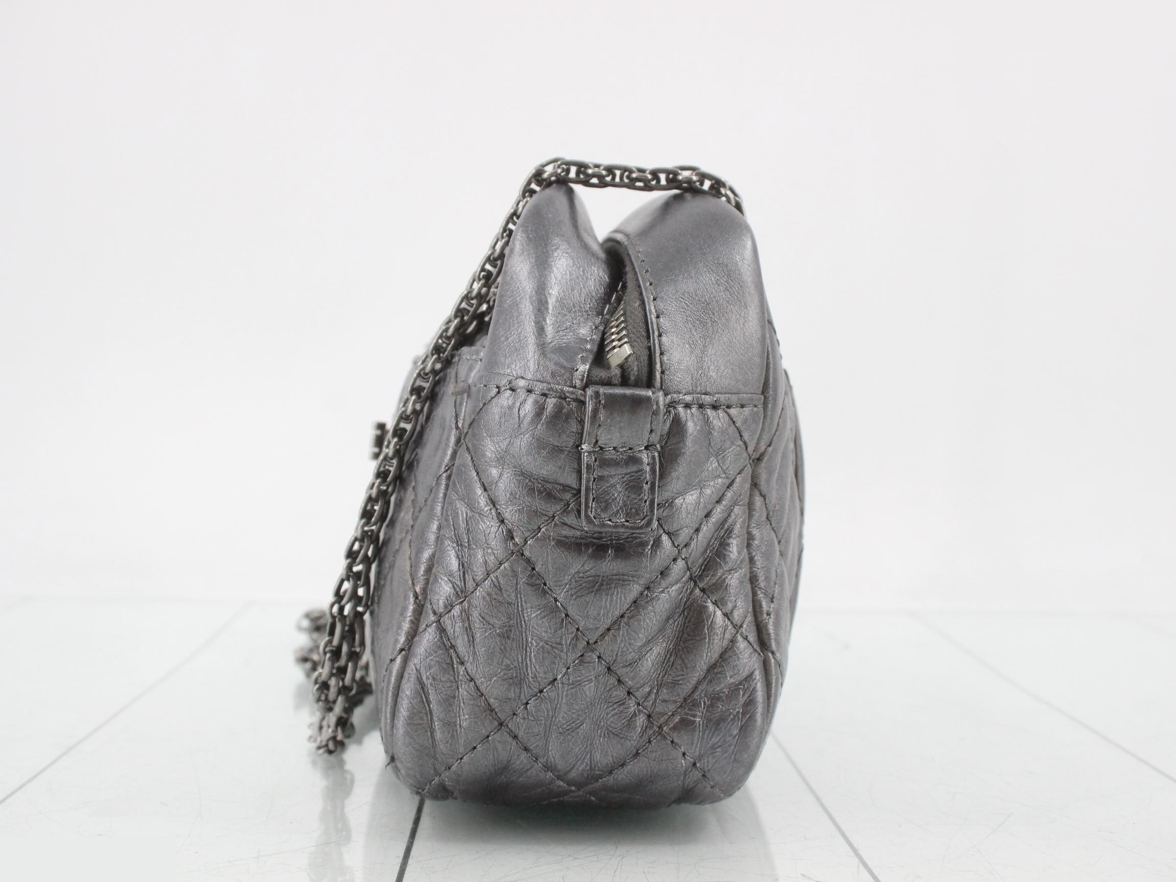 2.55 Jewel Chain Shoulder Bag, Lambskin — view 3