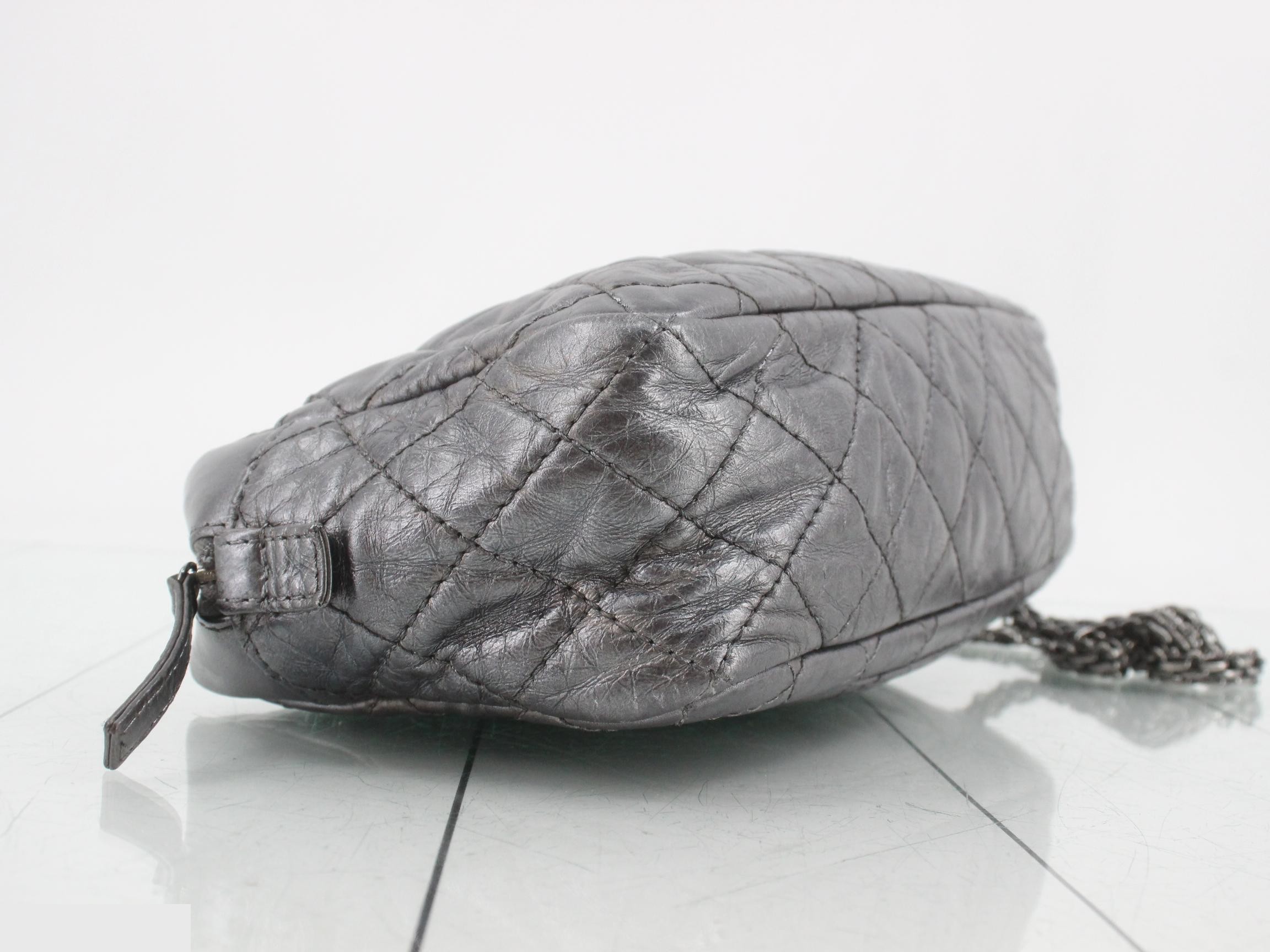 2.55 Jewel Chain Shoulder Bag, Lambskin — view 5