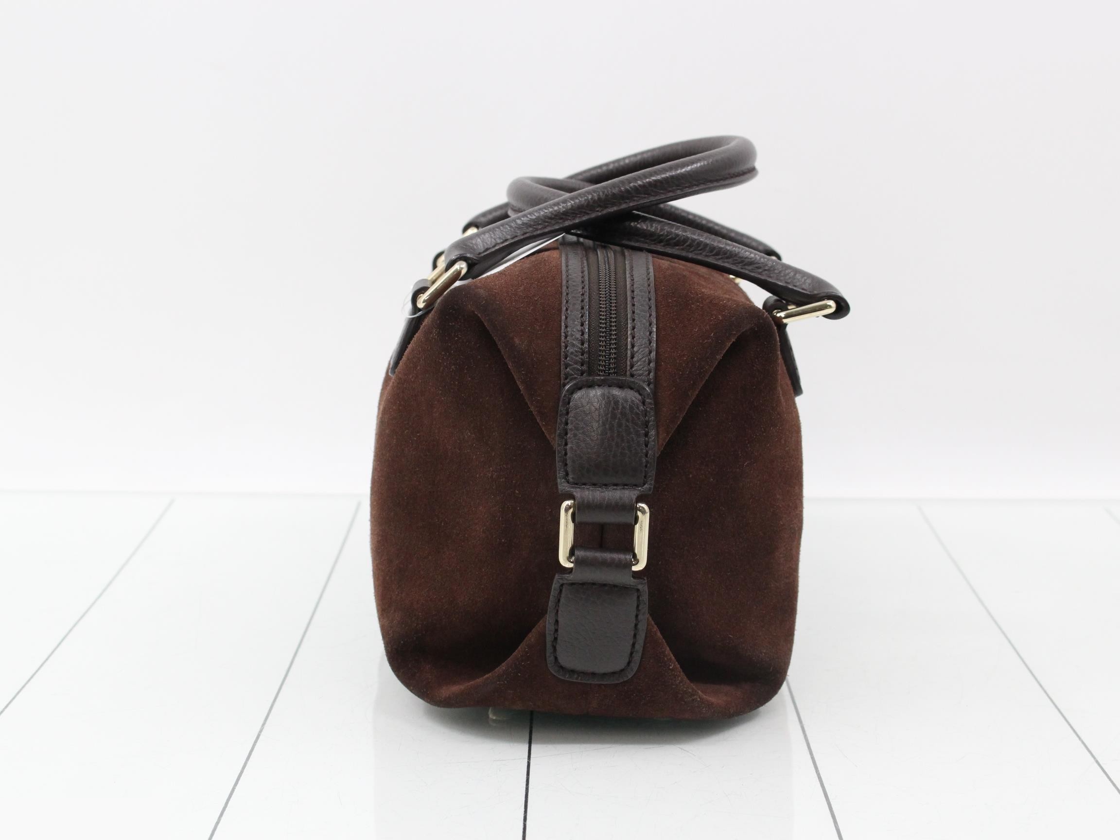 handbag, suede, 272375 — view 3