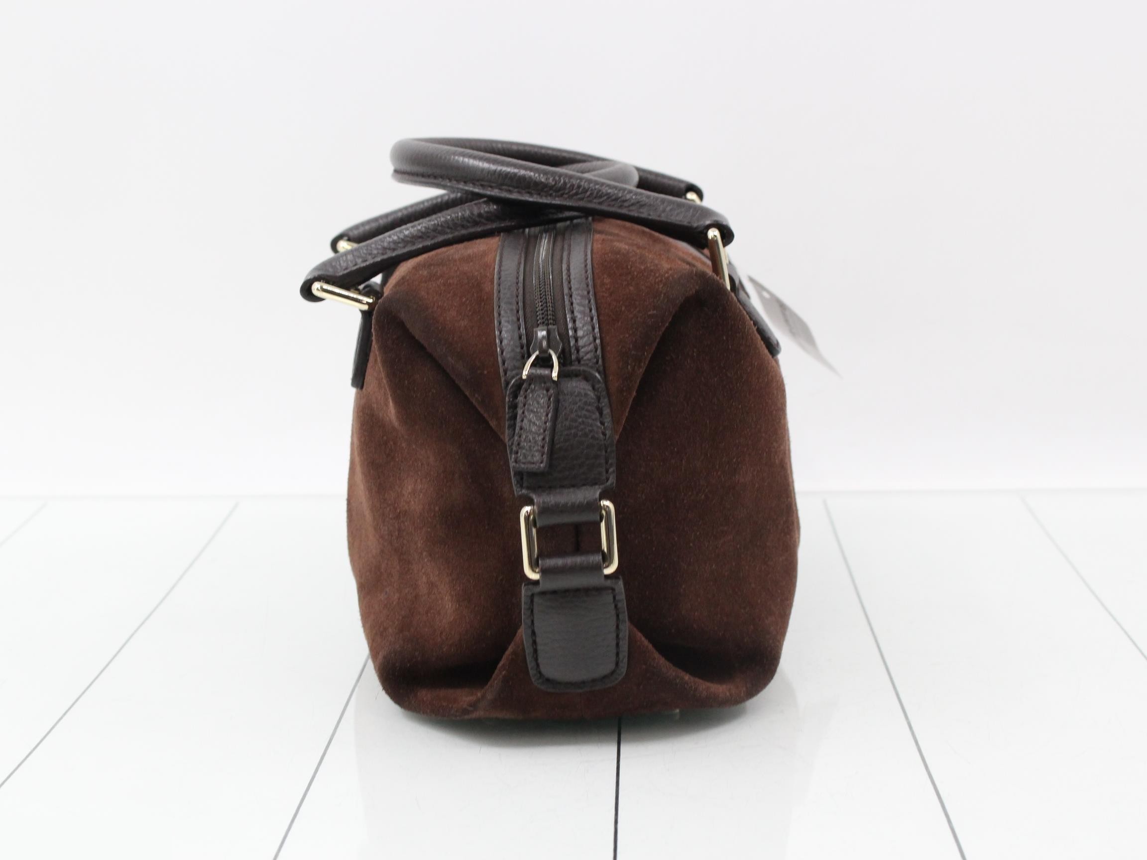 handbag, suede, 272375 — view 4