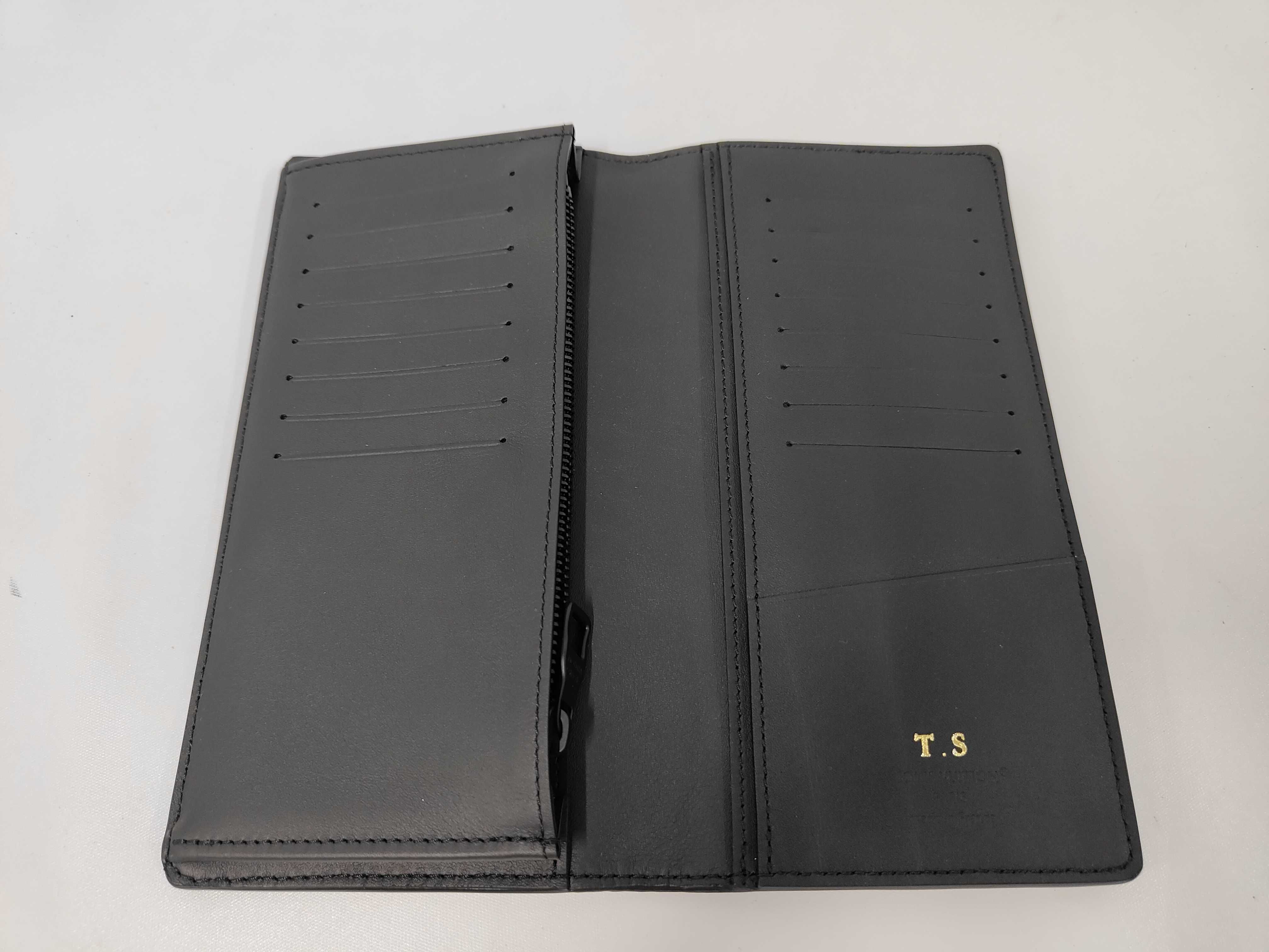 M69038 Monogram Taurillon Portefeuille Brazza Long Wallet — view 7