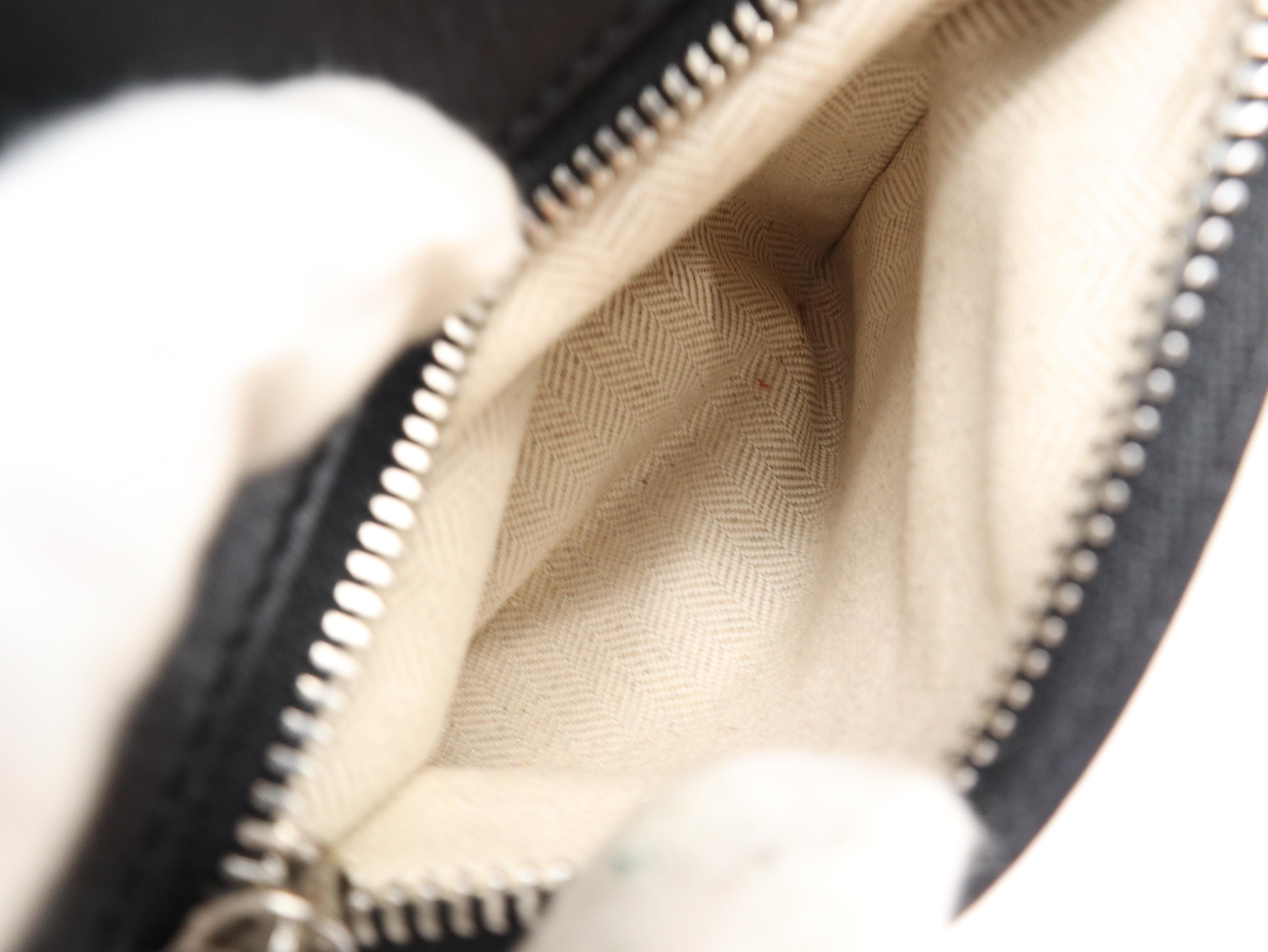 Leather Puzzle Bag, Small, Black, White, Brown, with Dust Bag, Shoulder Bag — view 12