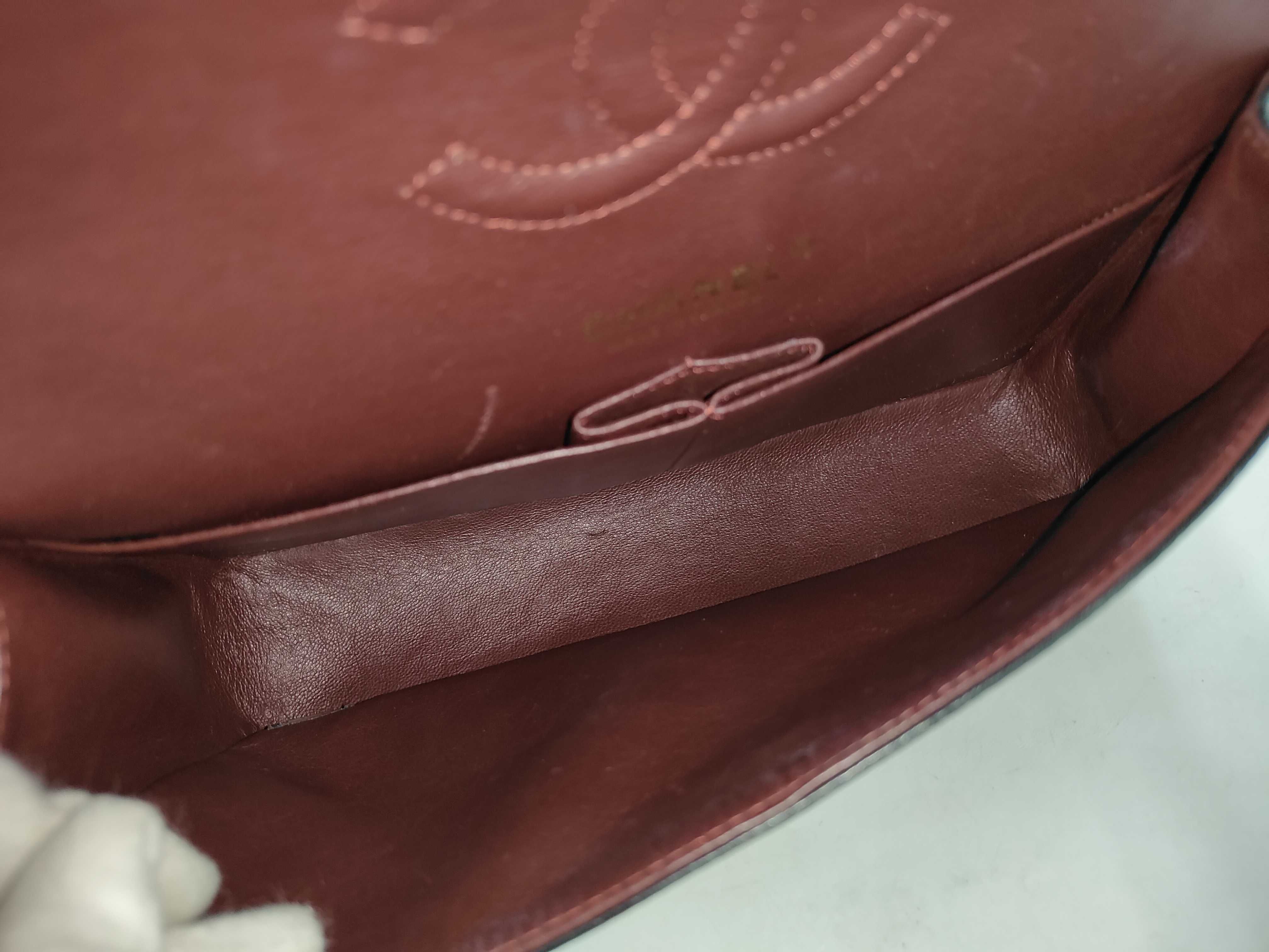 Matelassé 25 Double Flap Double Chain Lambskin Shoulder Bag — view 9