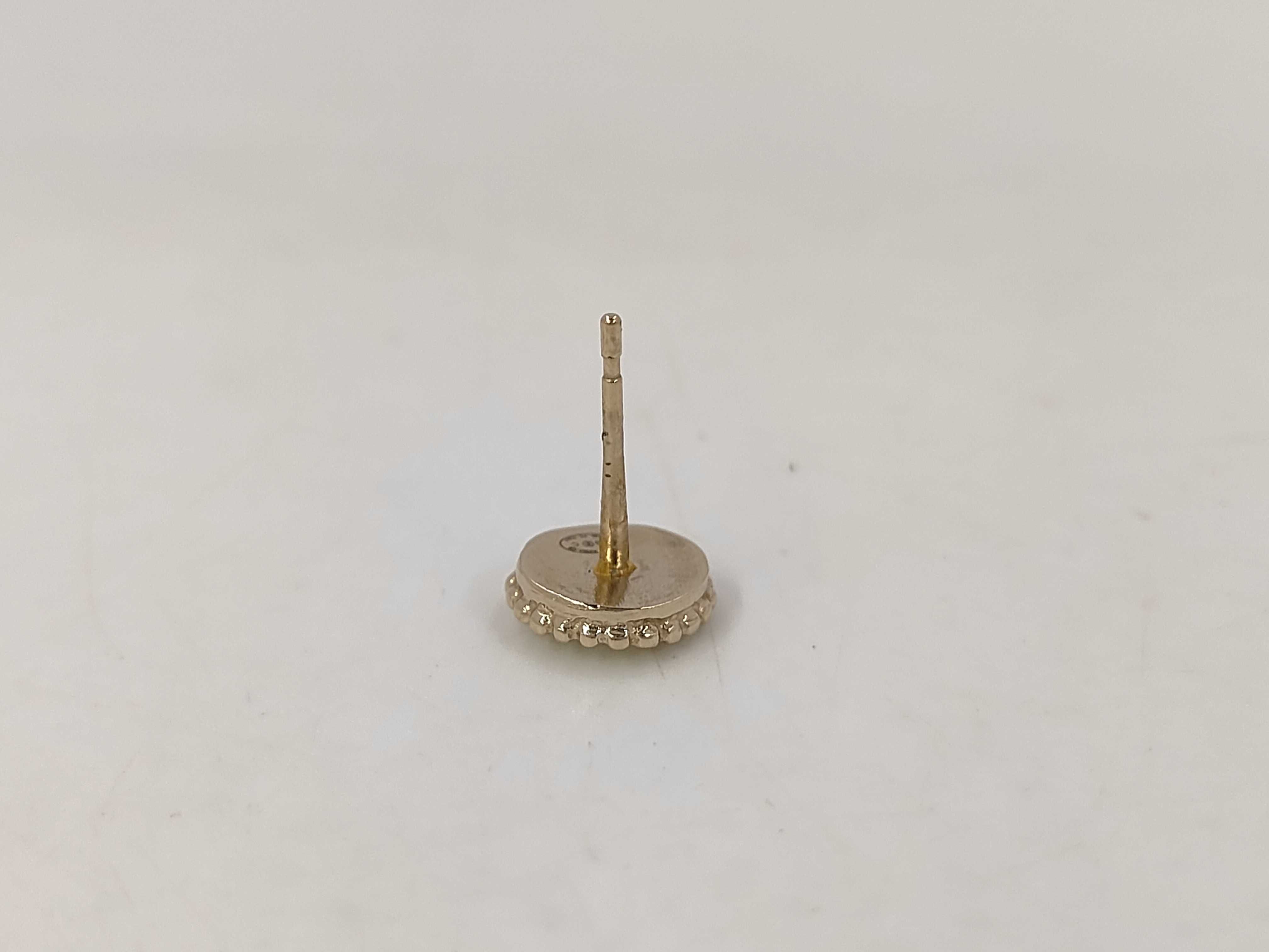 Coco Mark Chanel Coco White Pe Earrings — view 3