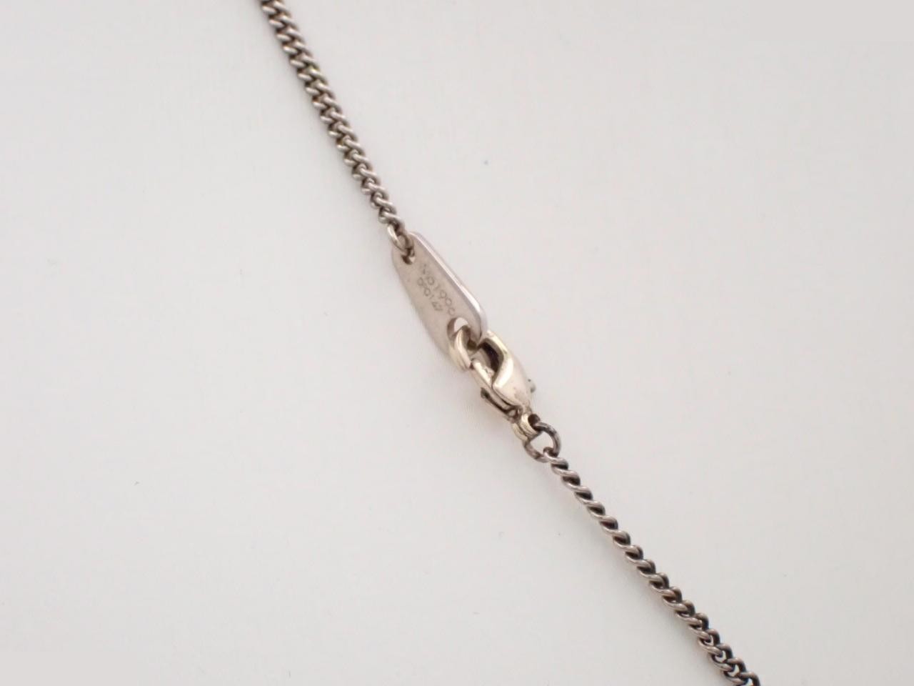 Monogram necklace, neck circumference approximately 57cm — view 2