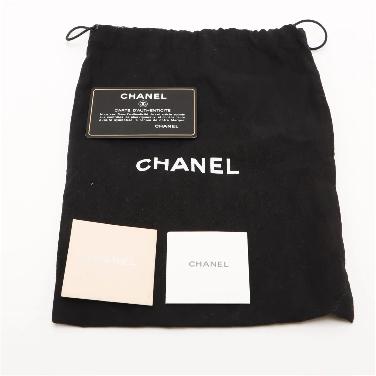 Chocolate Bar Satin x Leather Chain Shoulder Bag, Black with Gold Hardware, 13918107, Series 13 — view 9